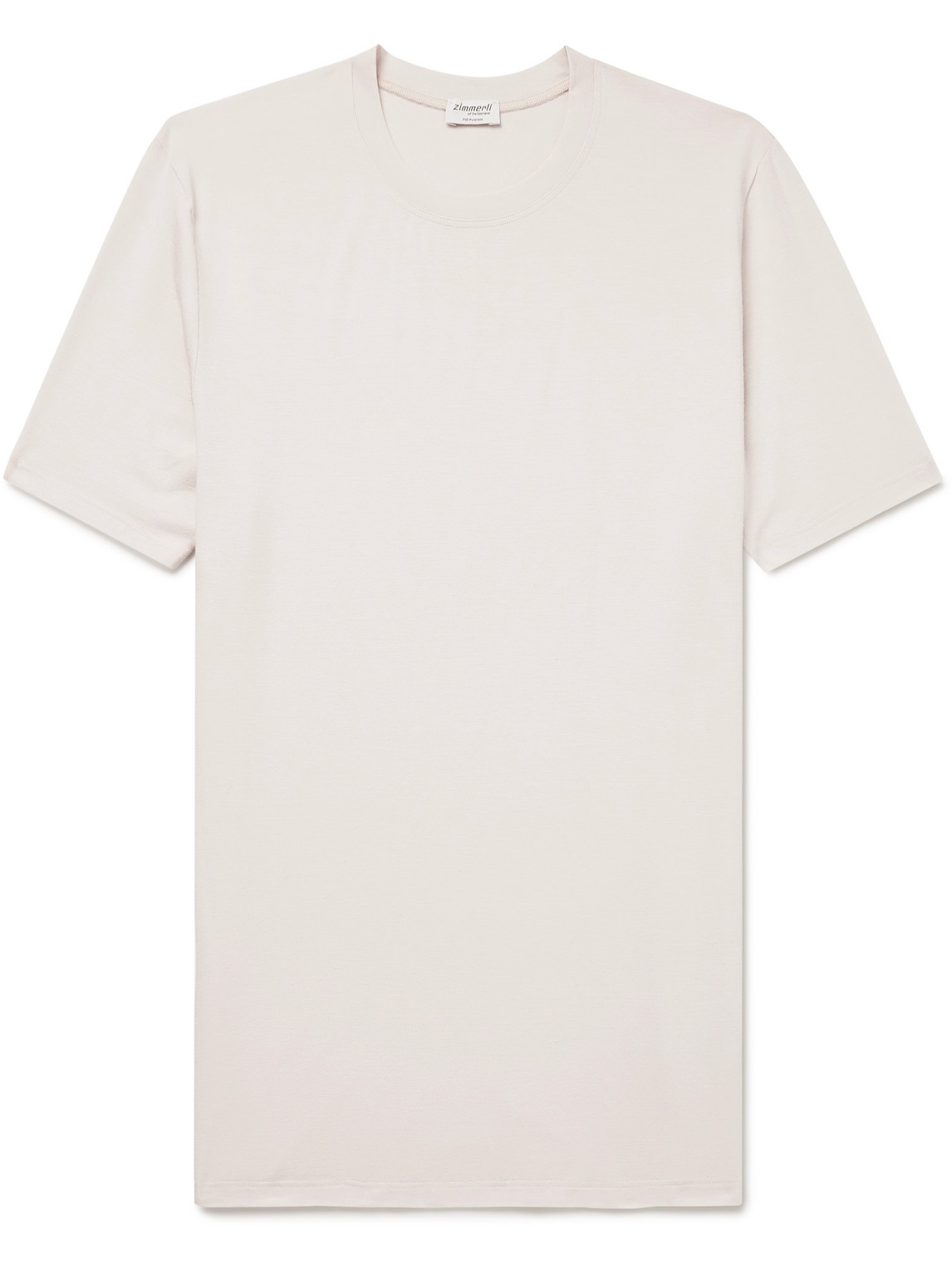 Zimmerli Pureness Stretch-micro Modal T-shirt In Neutrals