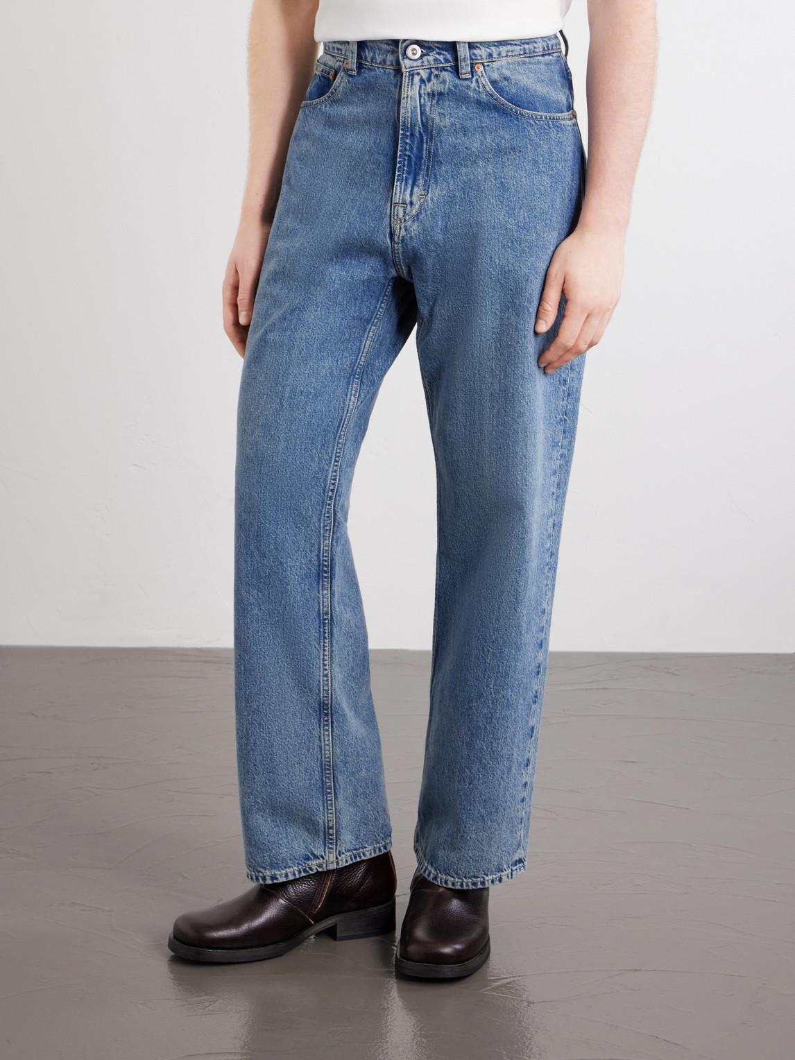 Third Cut Straight-Leg Jeans