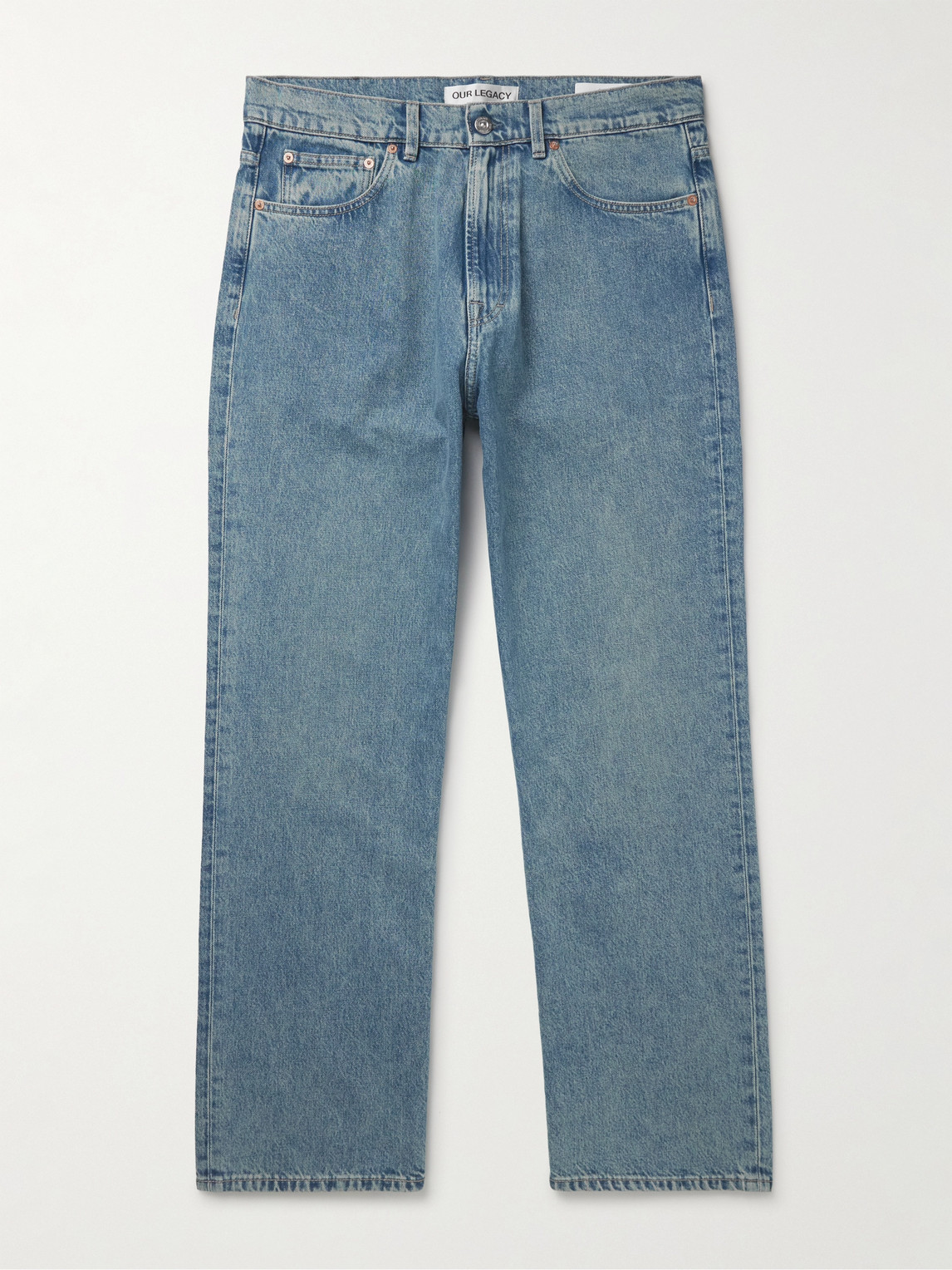 Our Legacy Third Cut Straight-Leg Jeans - Men