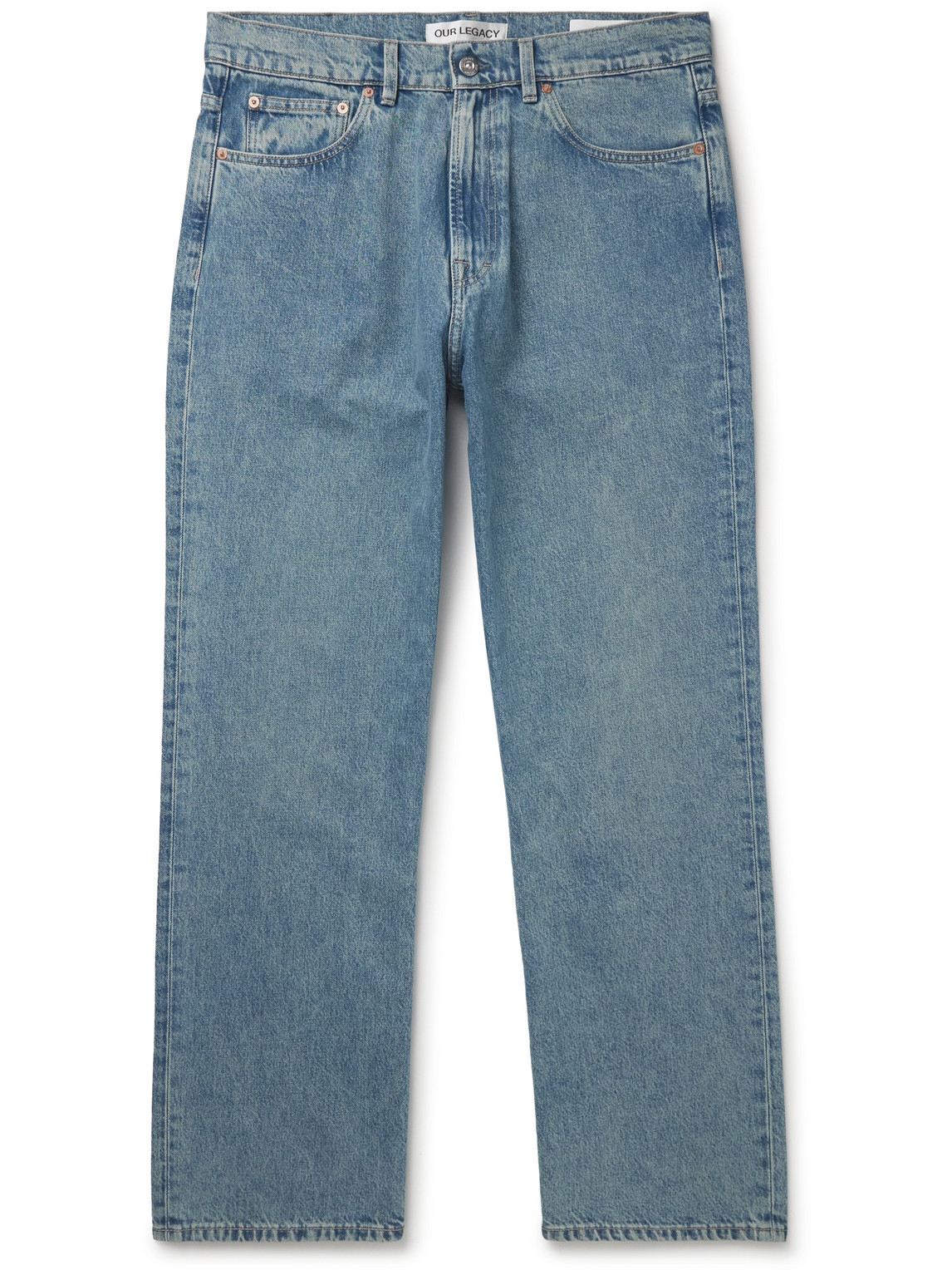 Third Cut Straight-Leg Jeans