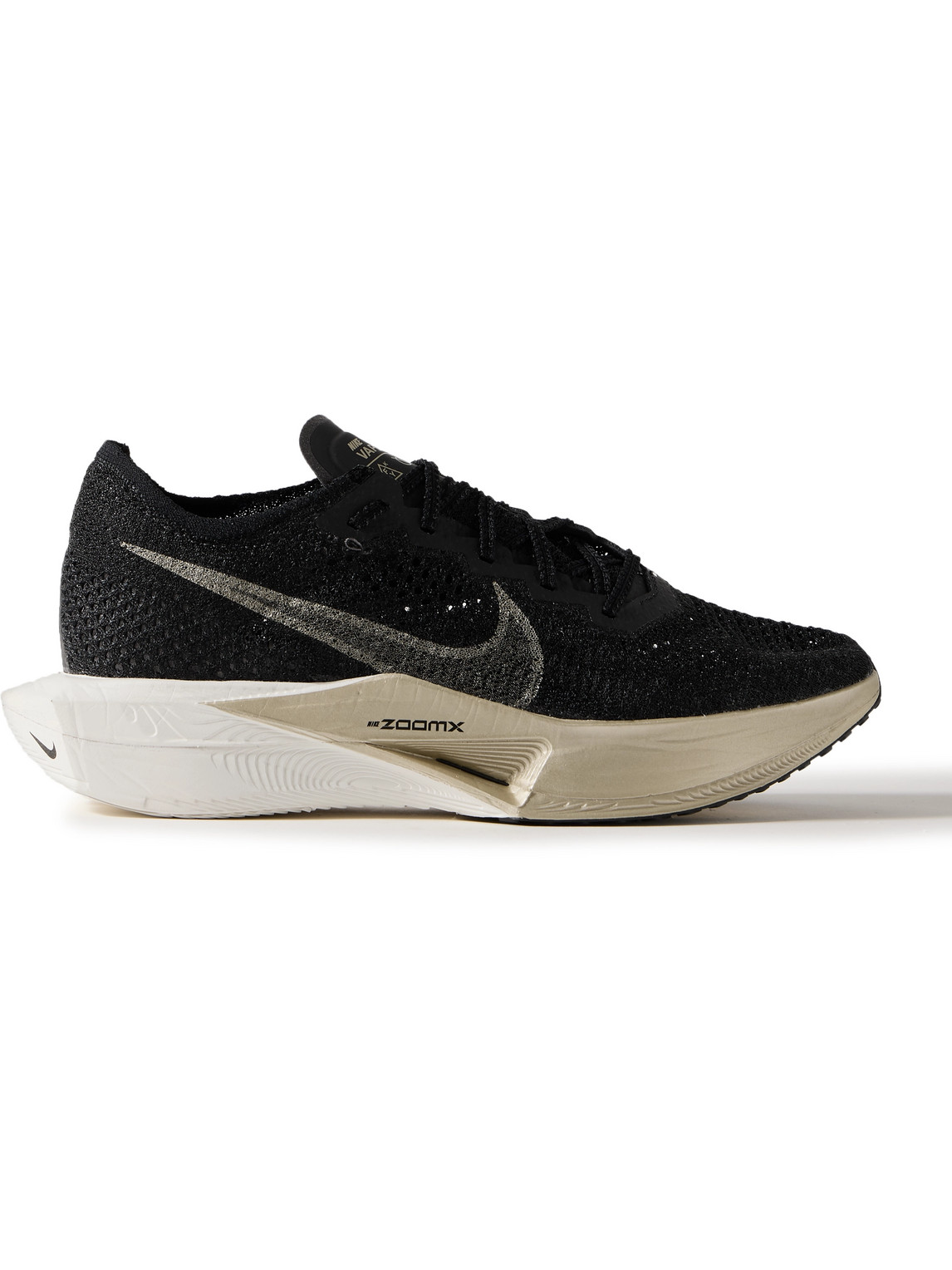 Shop Nike Zoomx Vaporfly 3 Flyknit Running Sneakers In Black