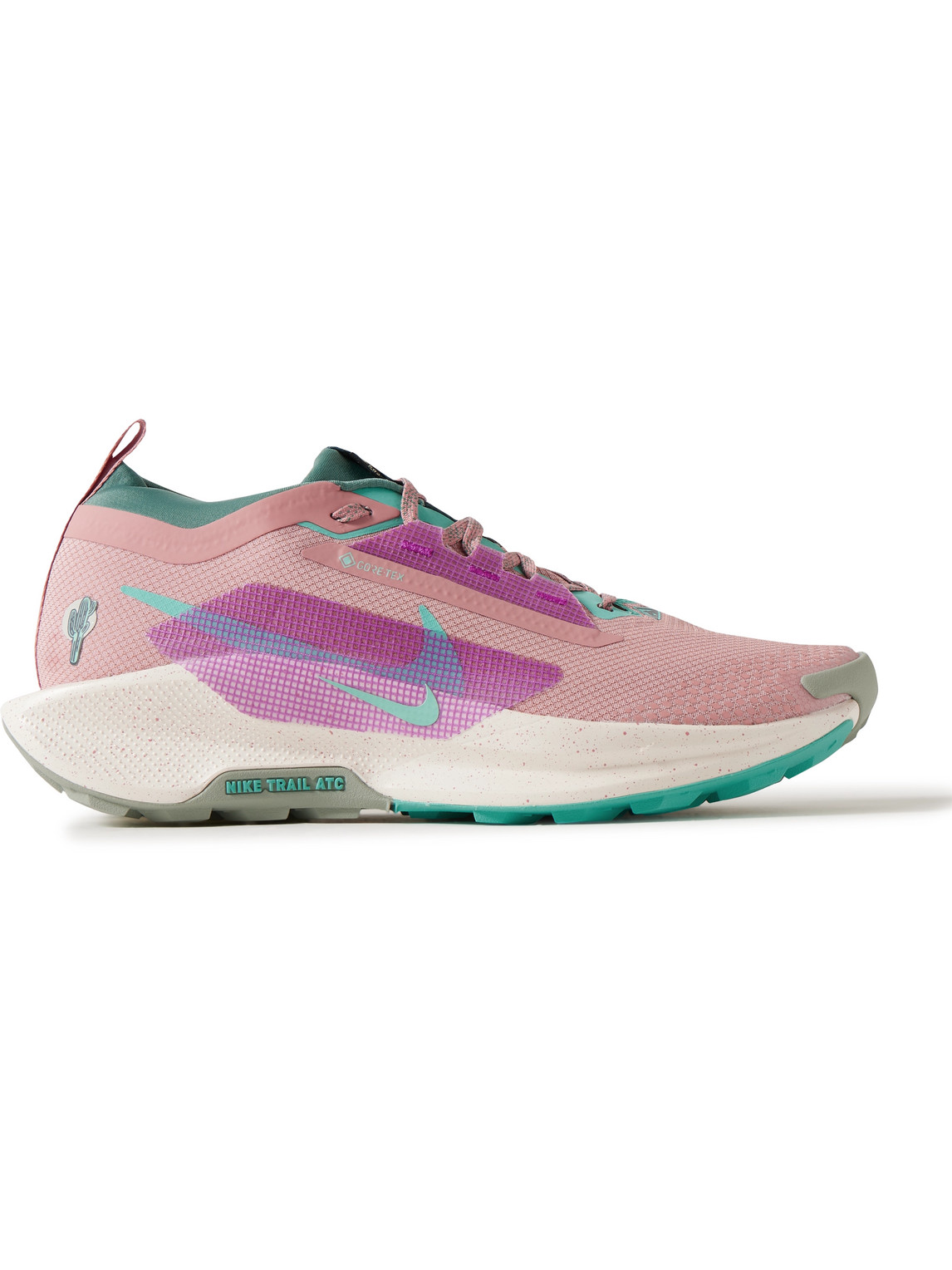 NIKE RUNNING - Pegasus Trail 5 Rubber-Trimmed GORE-TEX Running Sneakers - Men - Pink - US 8