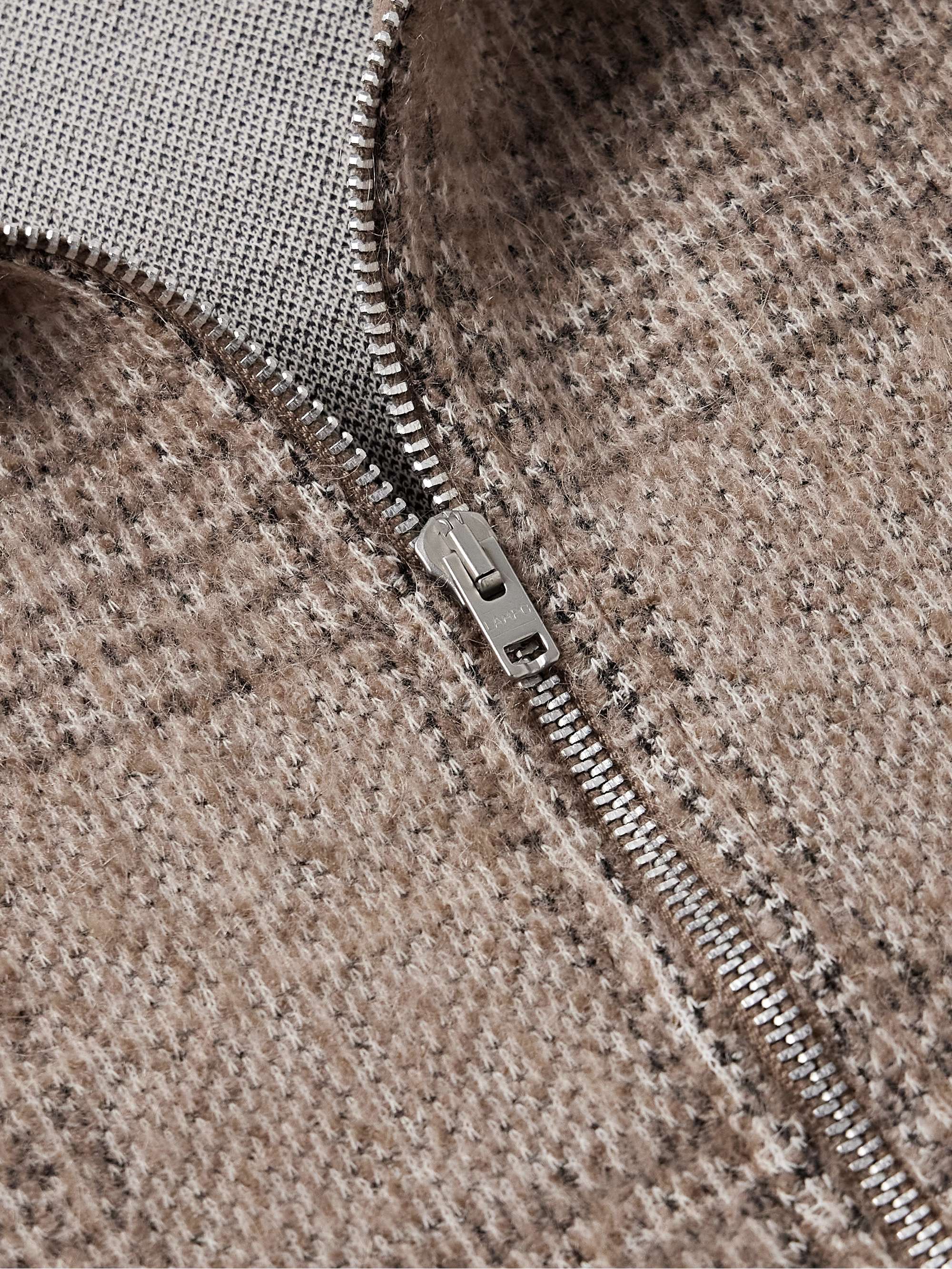 OUR LEGACY Checked Knitted Zip-Up Cardigan for Men | MR PORTER OUR LEGACY Checked Knitted Zip-Up Cardigan for Men | MR PORTER