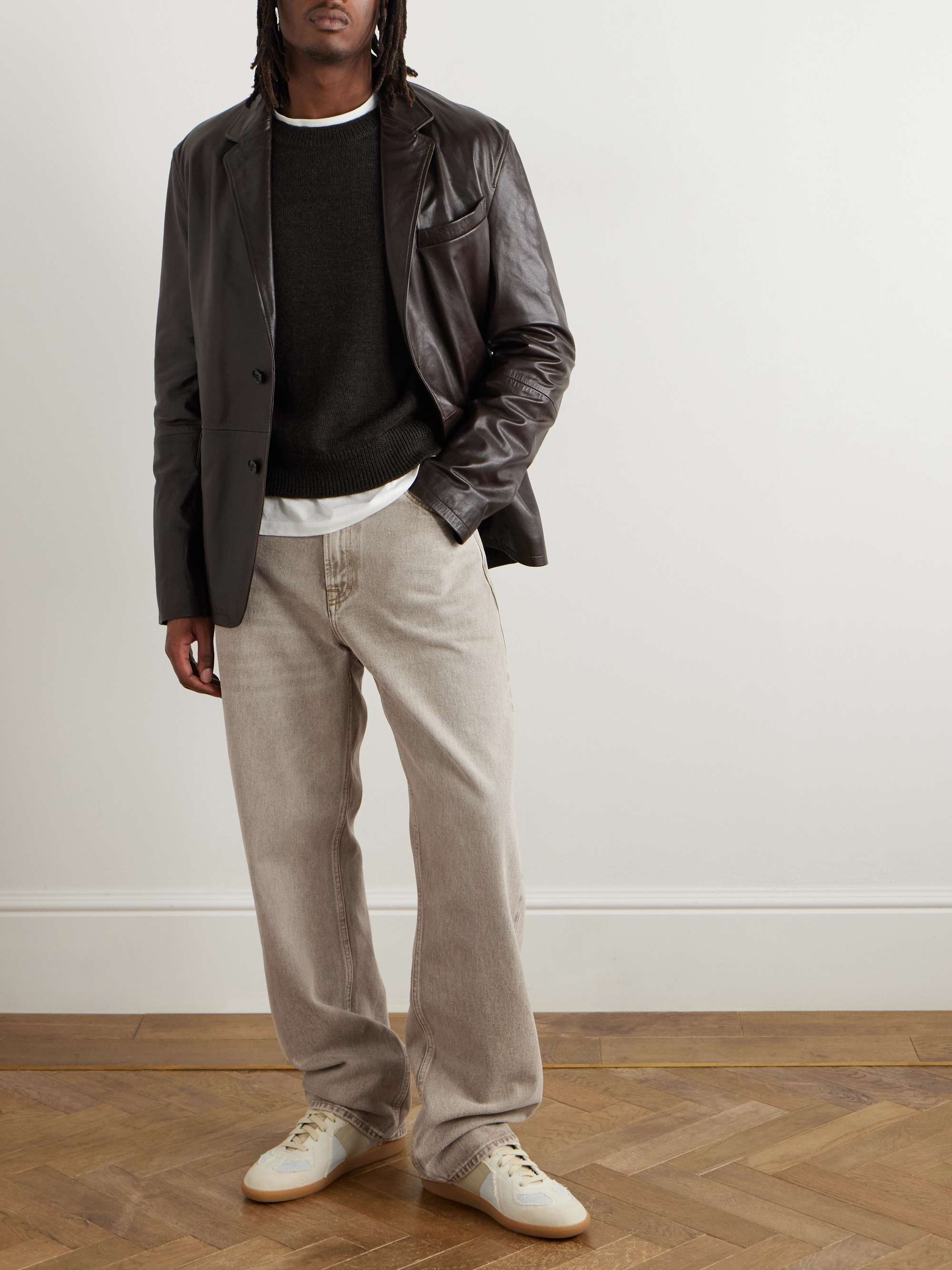 Short Shirts Jacket / Brown | leinwande