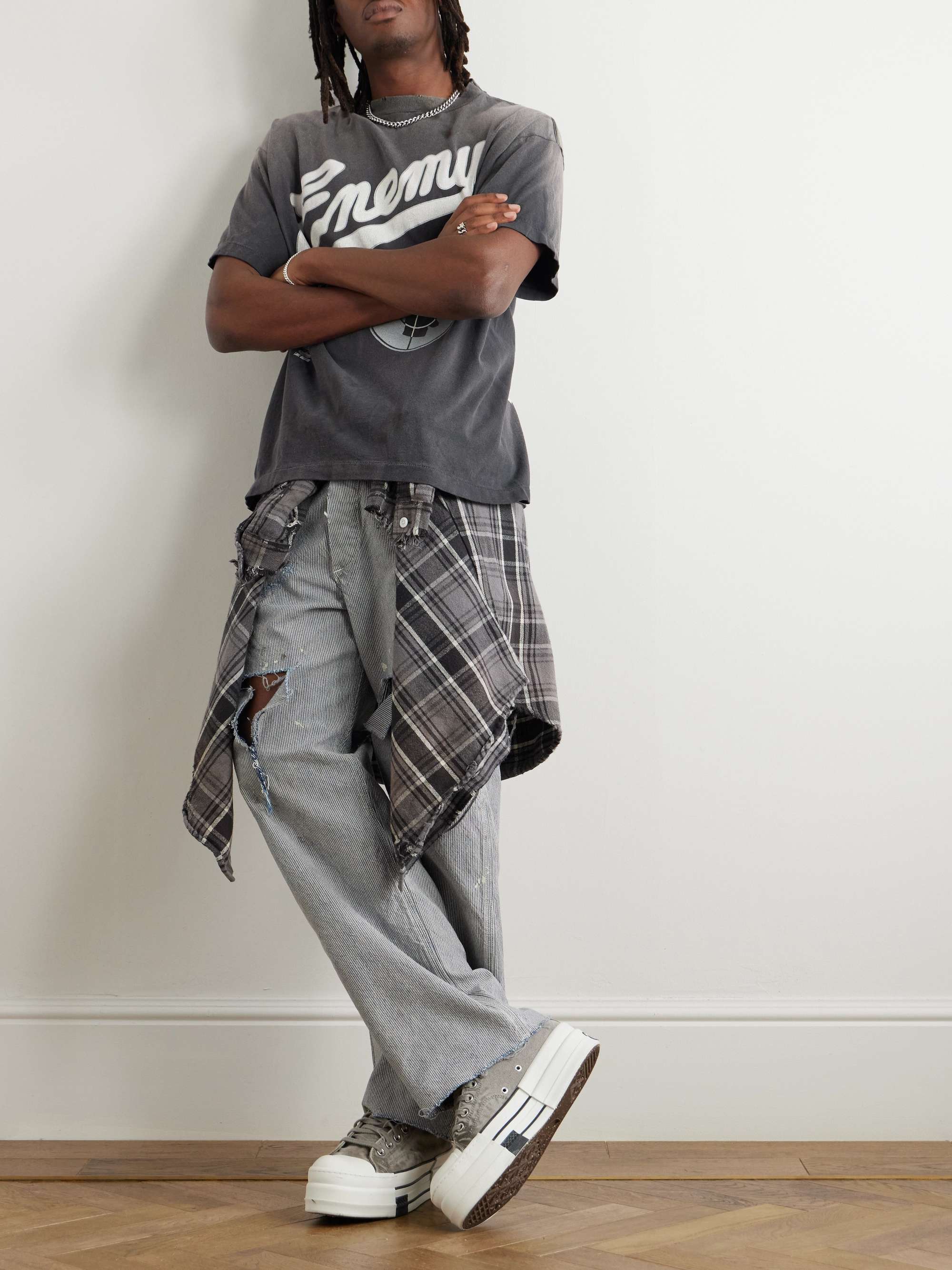 SAINT MXXXXXX x PUBLIC ENEMY S/S T-SHIRTS