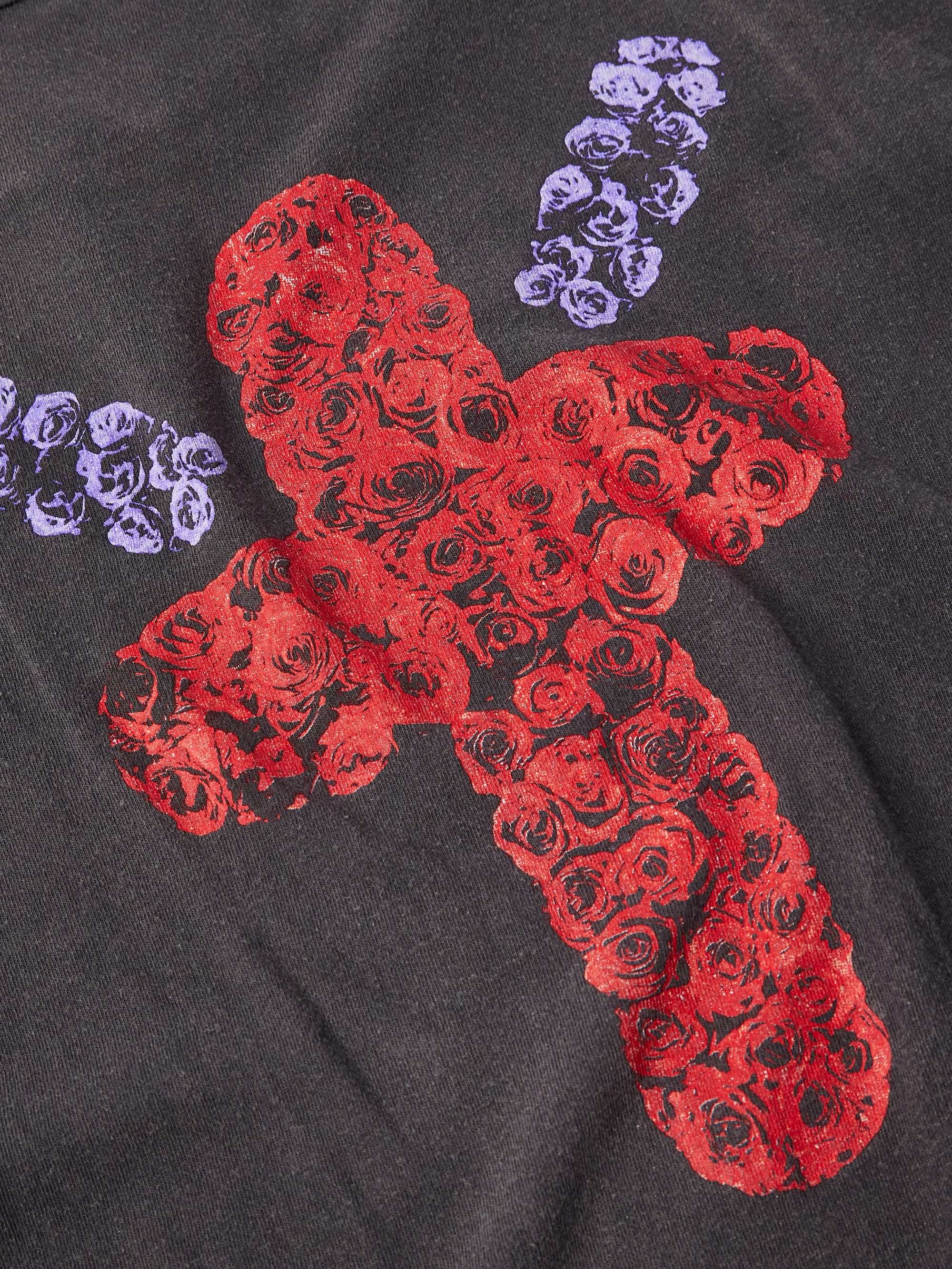 SAINT MXXXXXX + Born X Raised Clown Distressed Printed