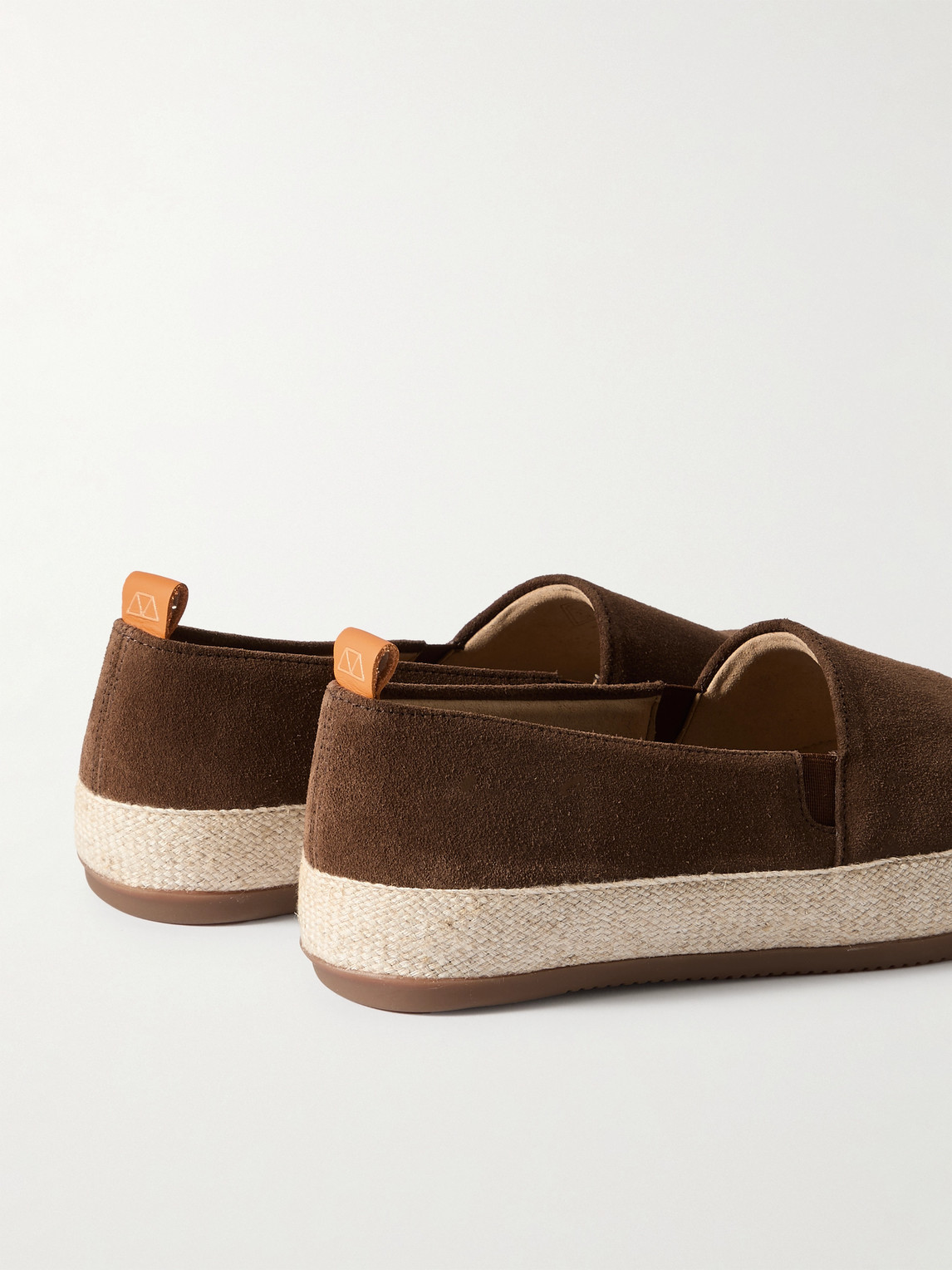 Shop Mulo Suede Espadrilles In Brown