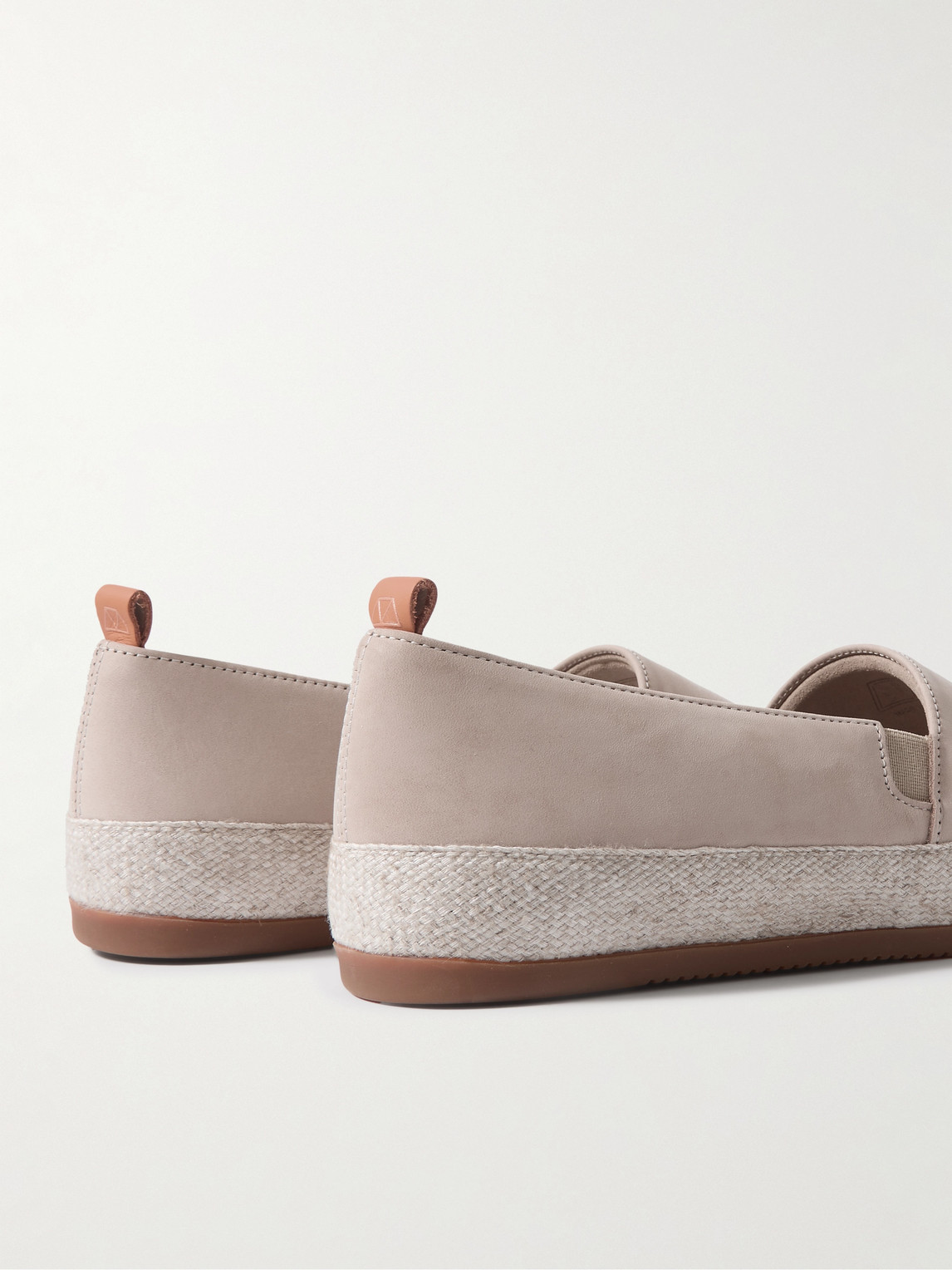 Shop Mulo Suede Espadrilles In Gray