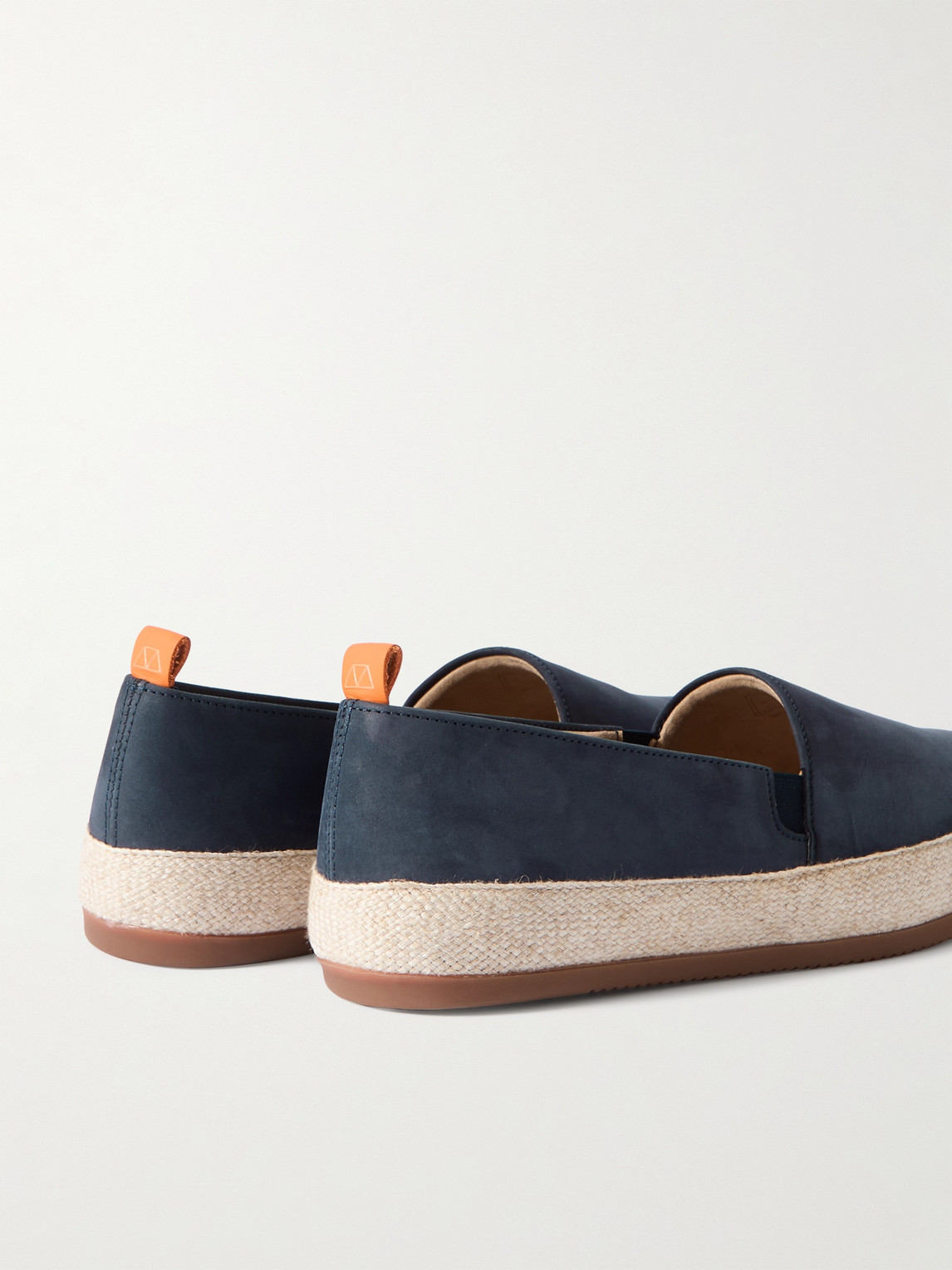 Shop Mulo Suede Espadrilles In Blue