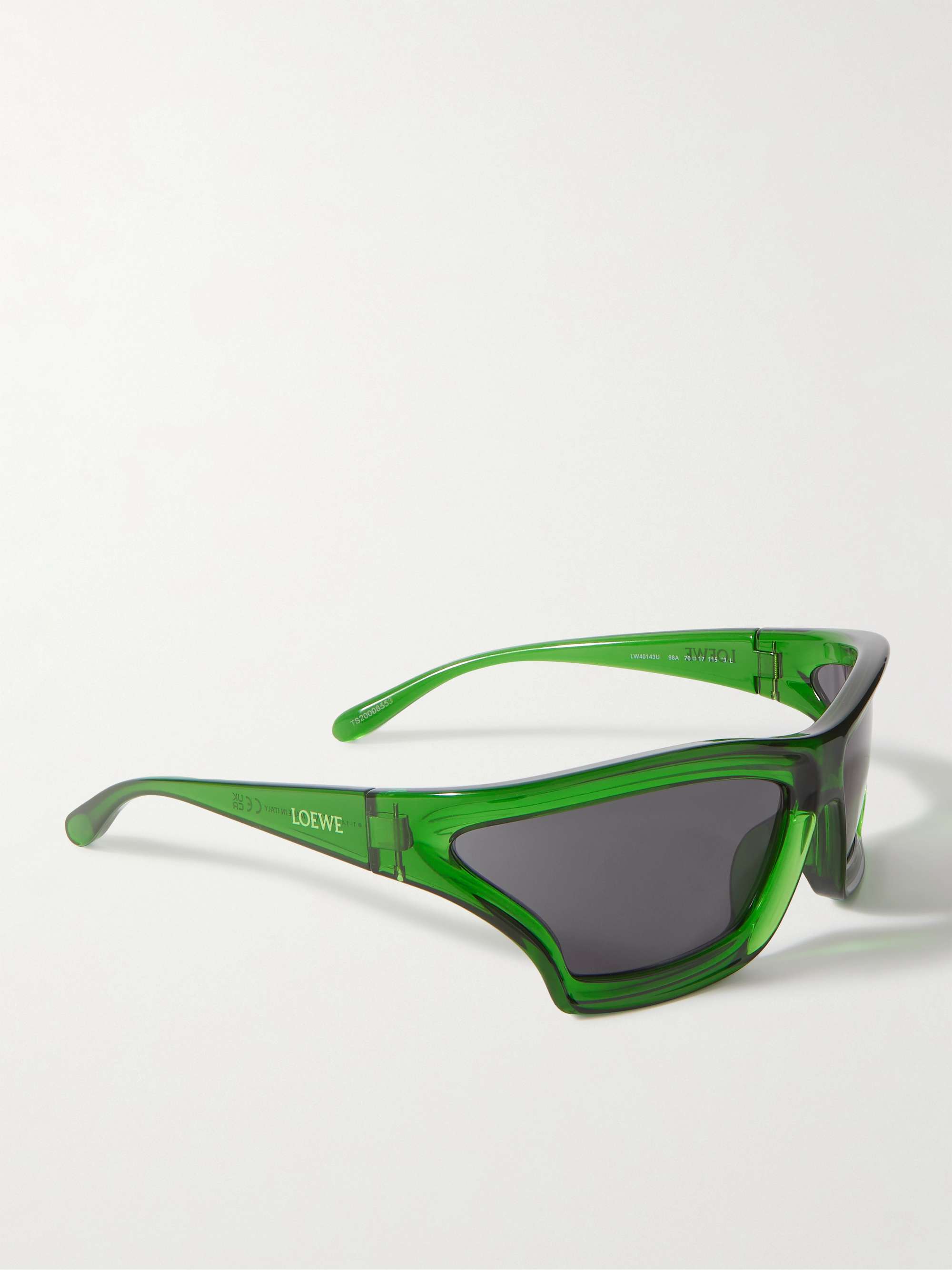 LOEWE EYEWEAR + Paula's Ibiza Sporty Mask Oversized D-Frame