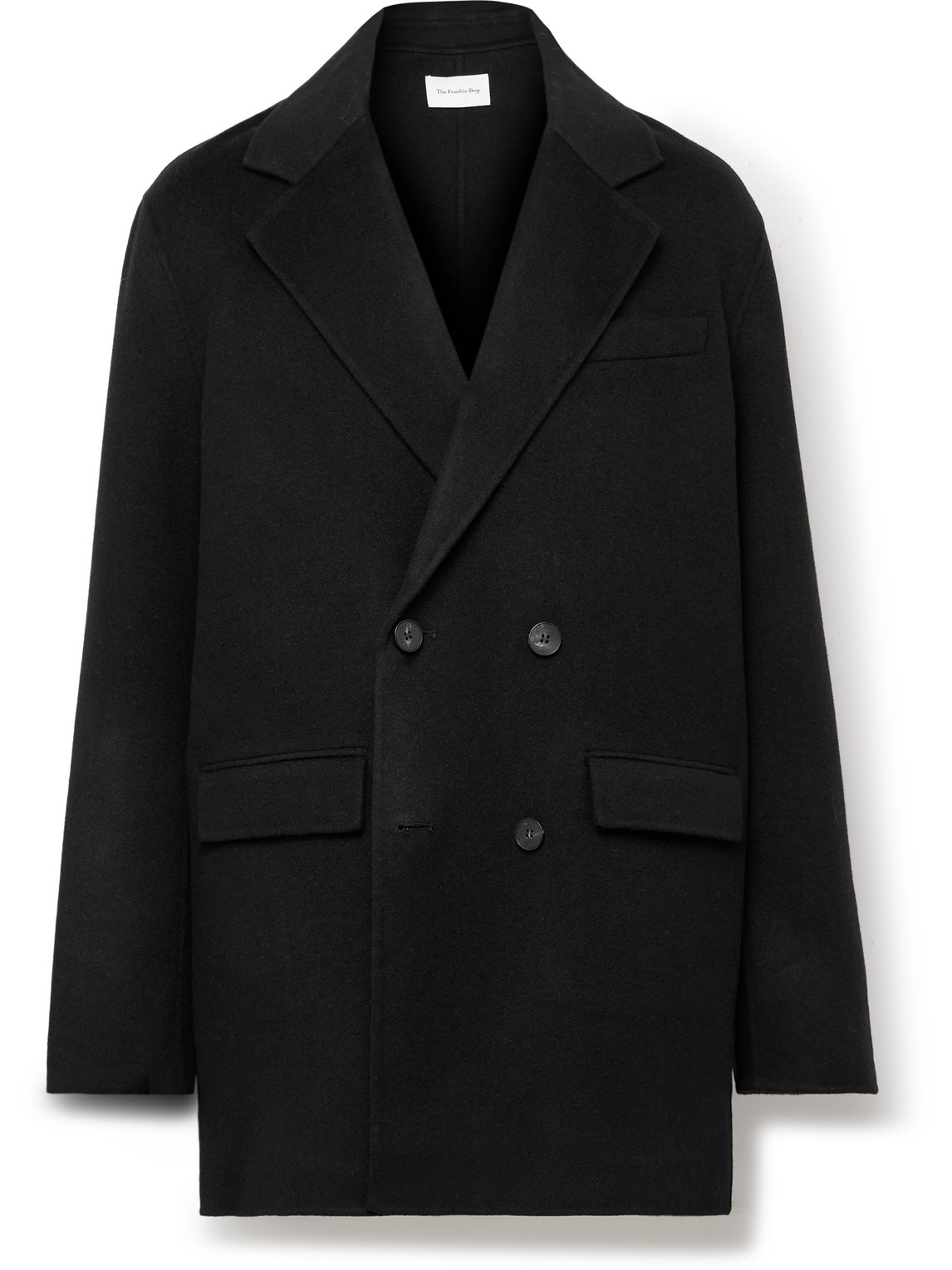 Harry Oversized Wool-Blend Felt Coat