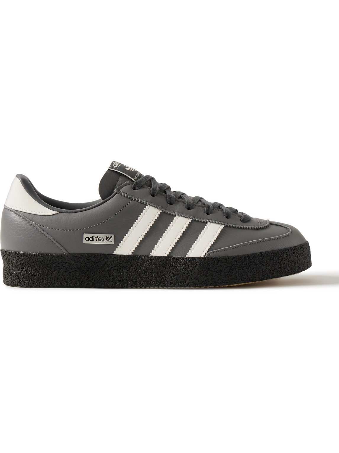 Lothertex SPZL Faux Leather-Trimmed Leather Sneakers
