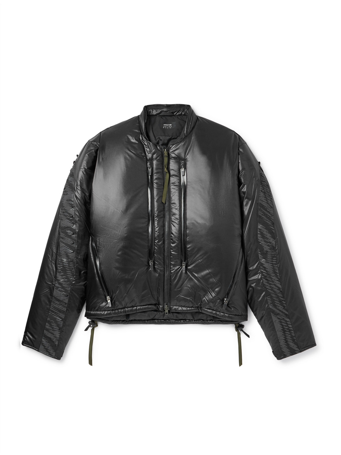 J14-PX Padded Coated-Shell Bomber Jacket