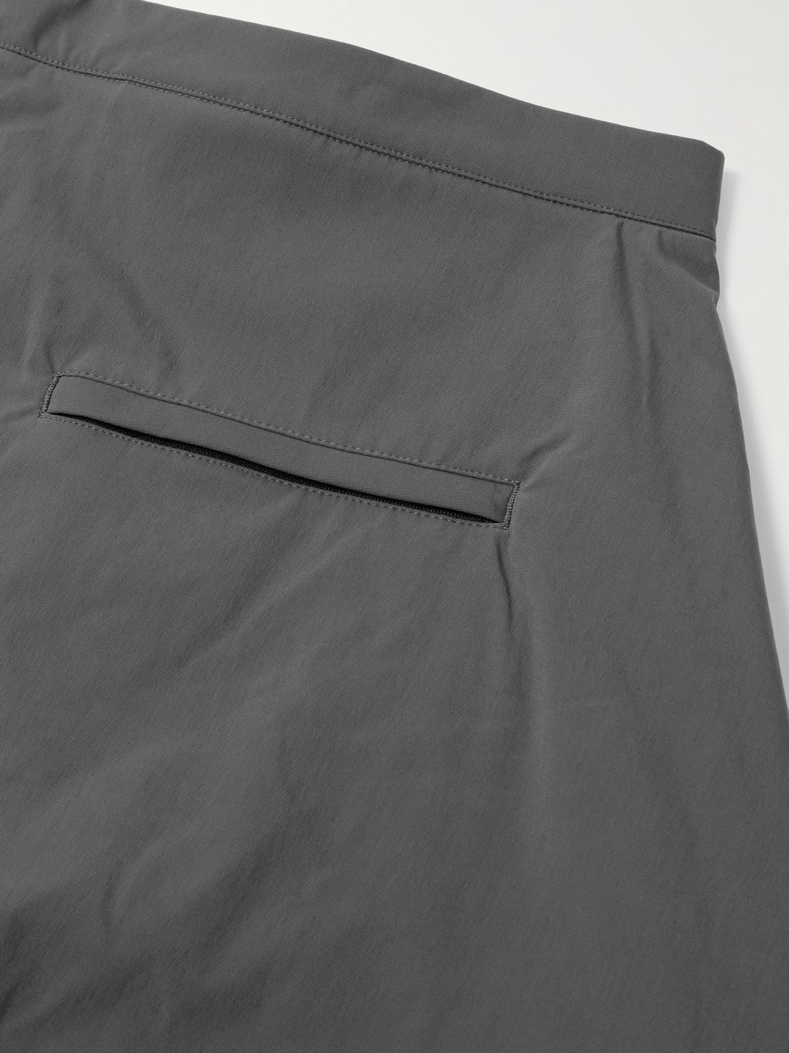Acronym P30al-e Encapsulated Ultrawide Drawcord Cargo Trouser In Gray