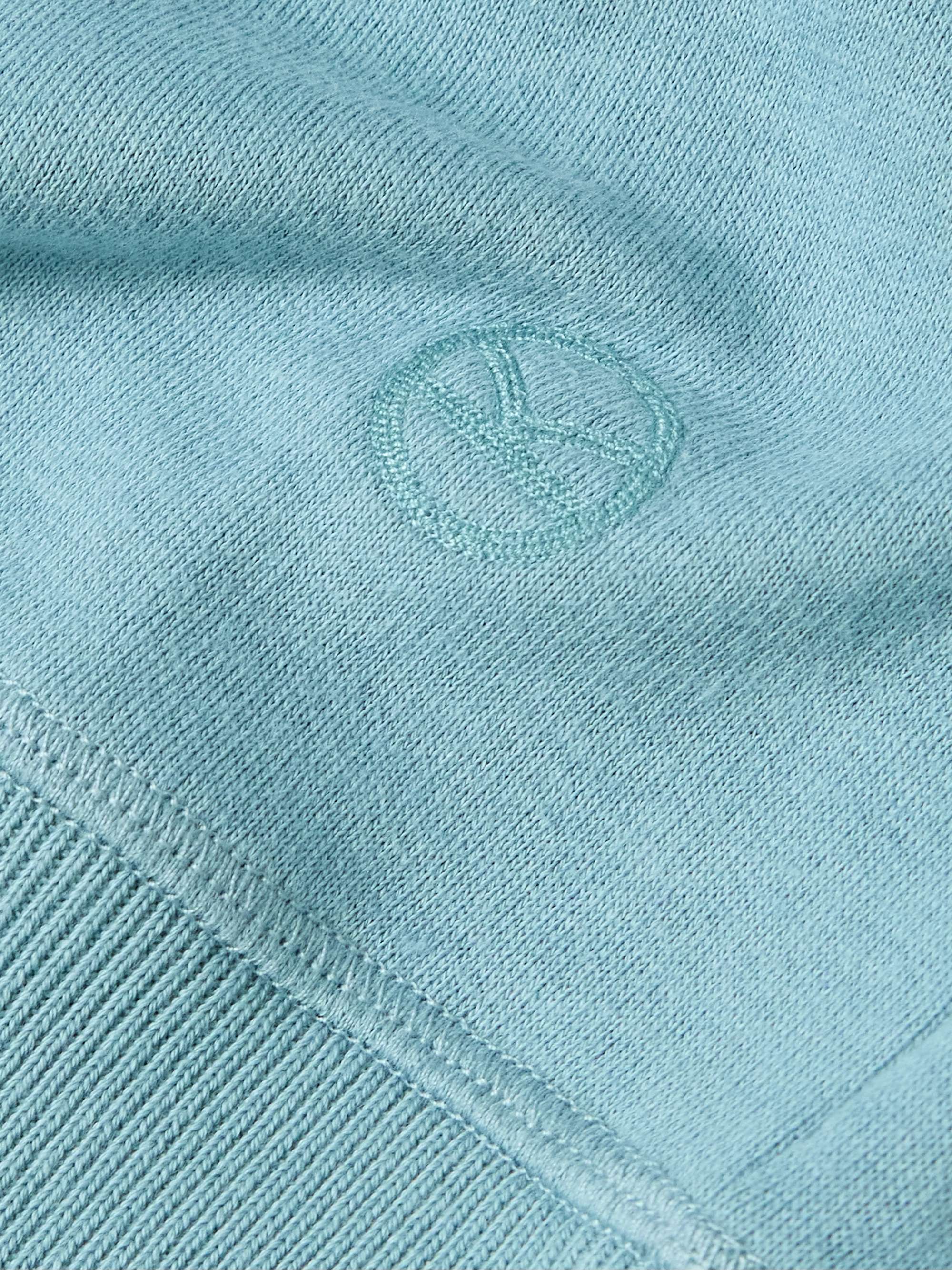 KINGSMAN Cotton and Cashmere-Blend Jersey Sweatshirt