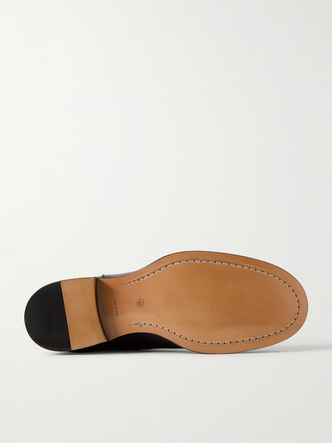 The Row Novus Leather Chelsea Boots In Brown