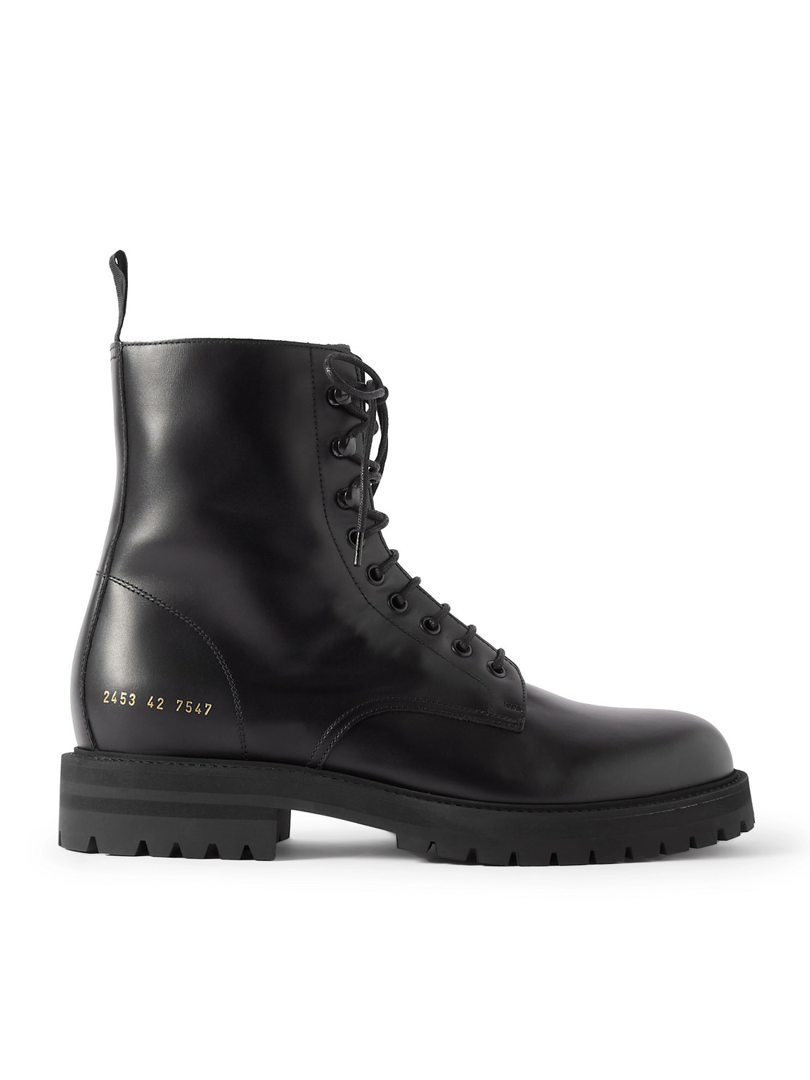 Common Projects Combat Boots In Black