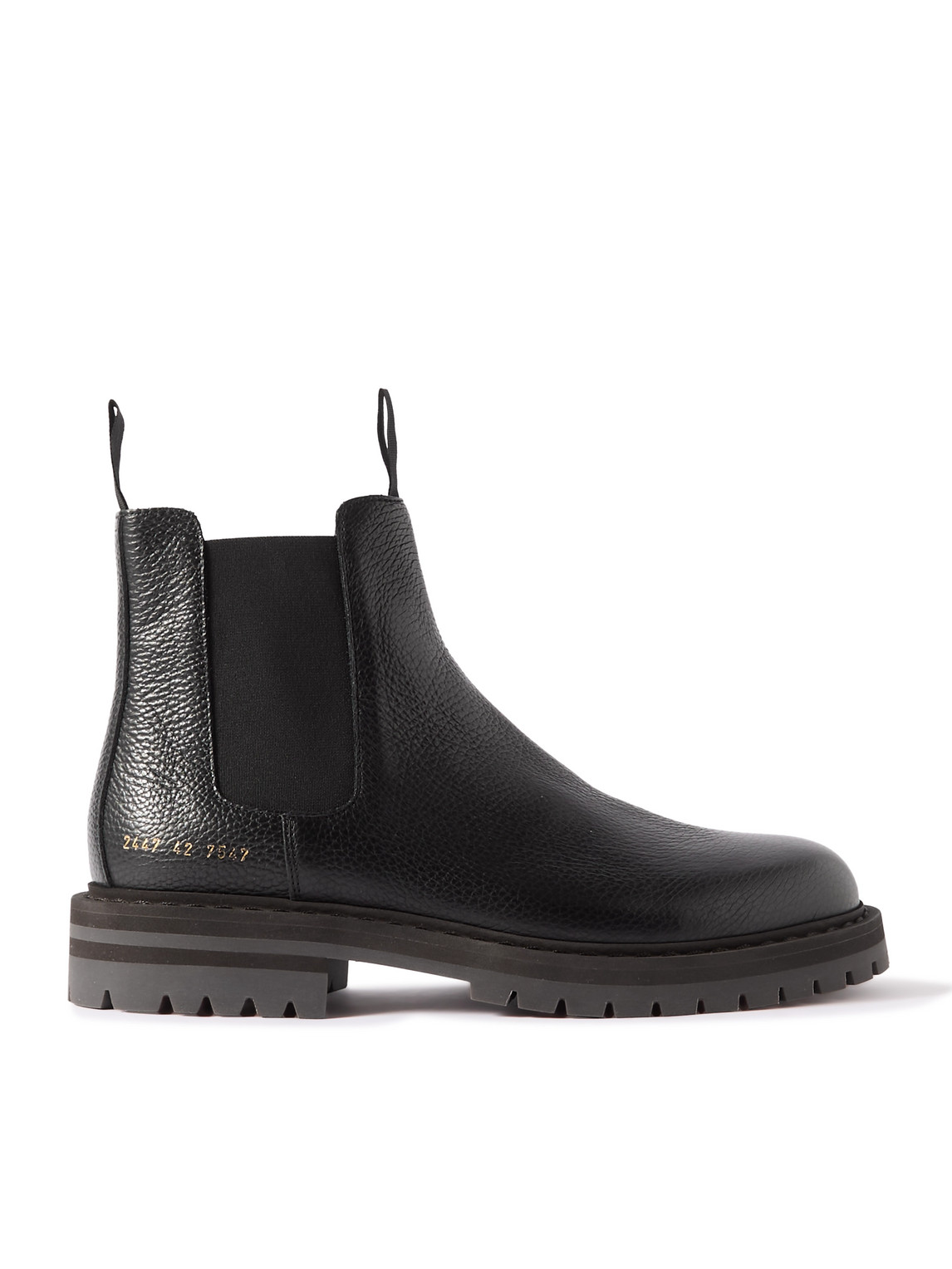 Common Projects - Nappa Leather Chelsea Boots - Men - Black - EU 47
