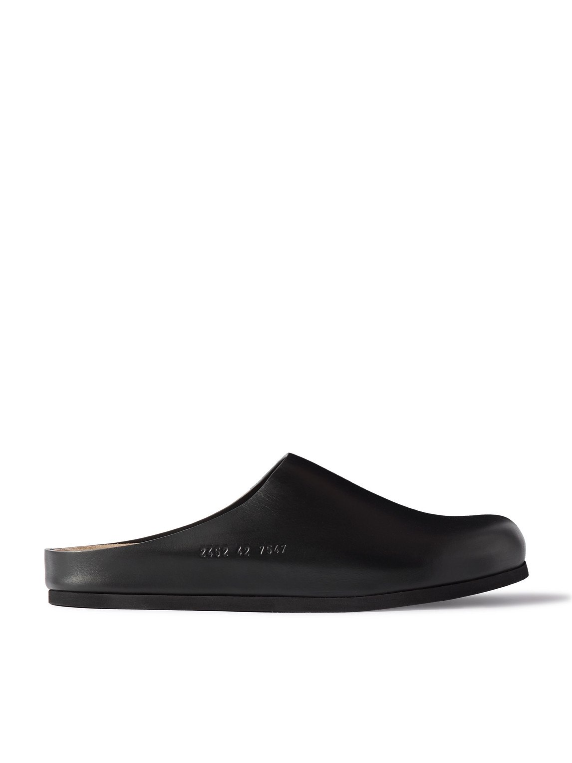 Common Projects - Leather Clogs - Men - Black - EU 42