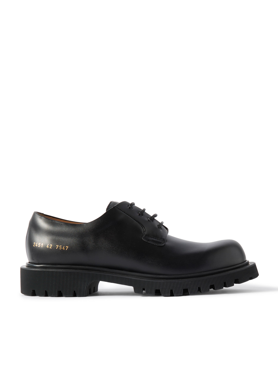 Common Projects - Leather Derby Shoes - Men - Black - EU 39