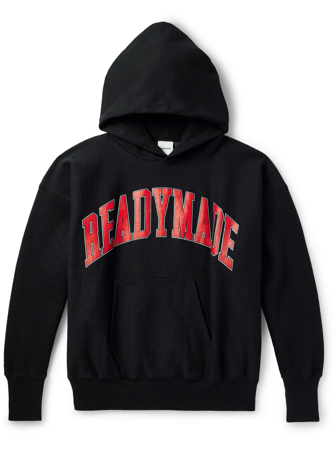 Logo-Print Cotton-Blend Jersey Hoodie