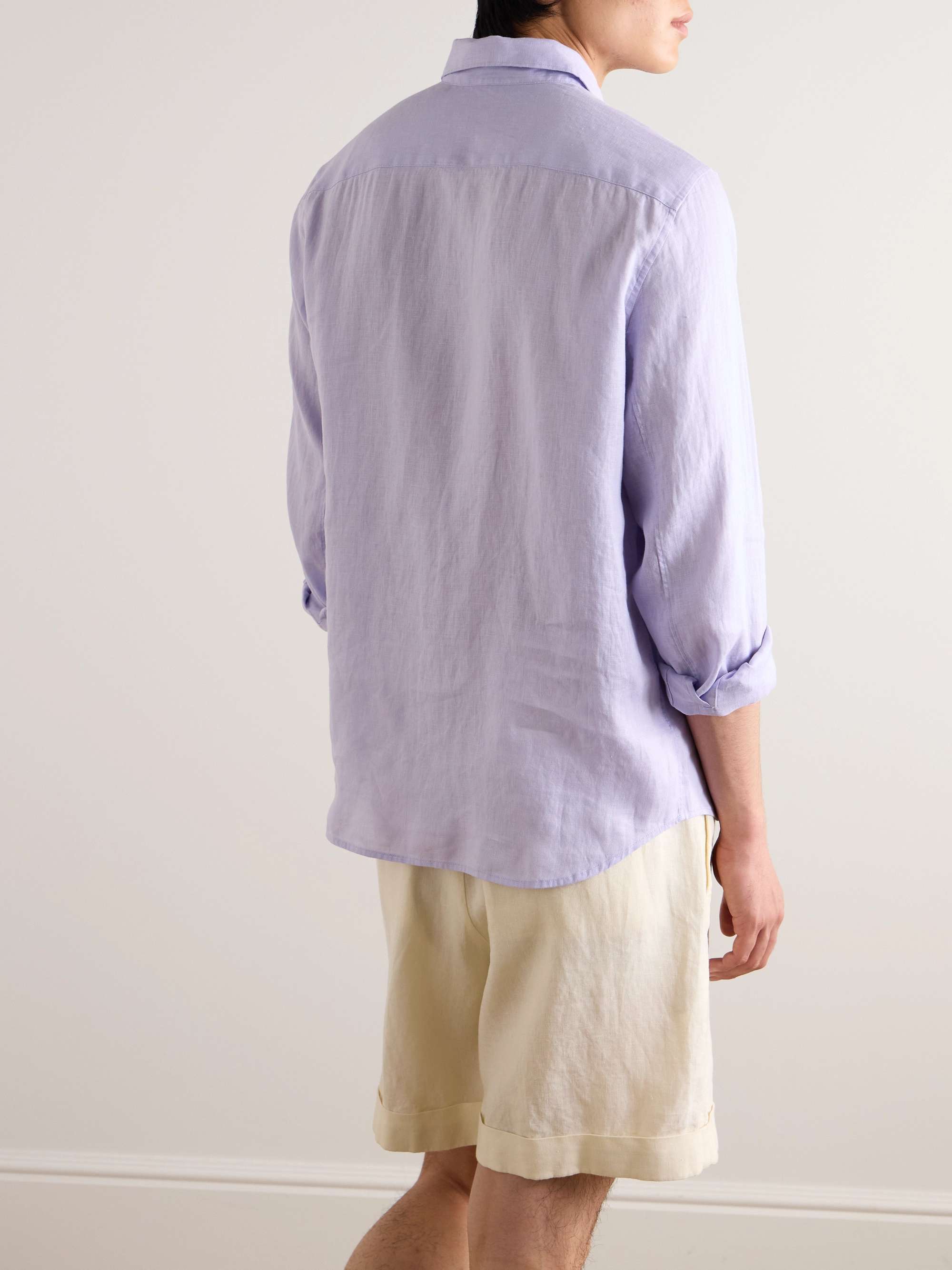 THEORY Irving Linen Shirt