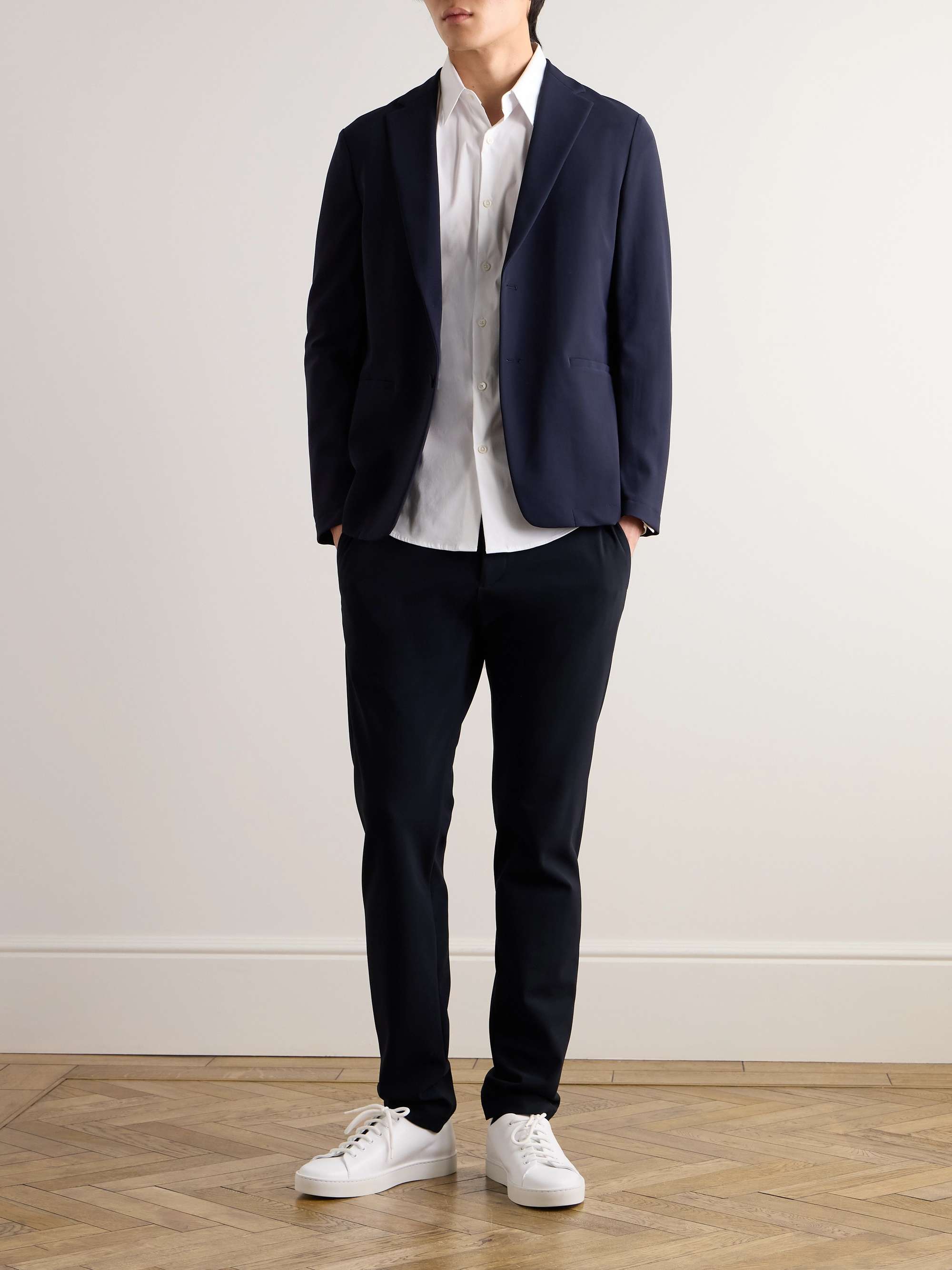 Zaine Slim Fit Straight Leg Precision Ponte Suit Trousers