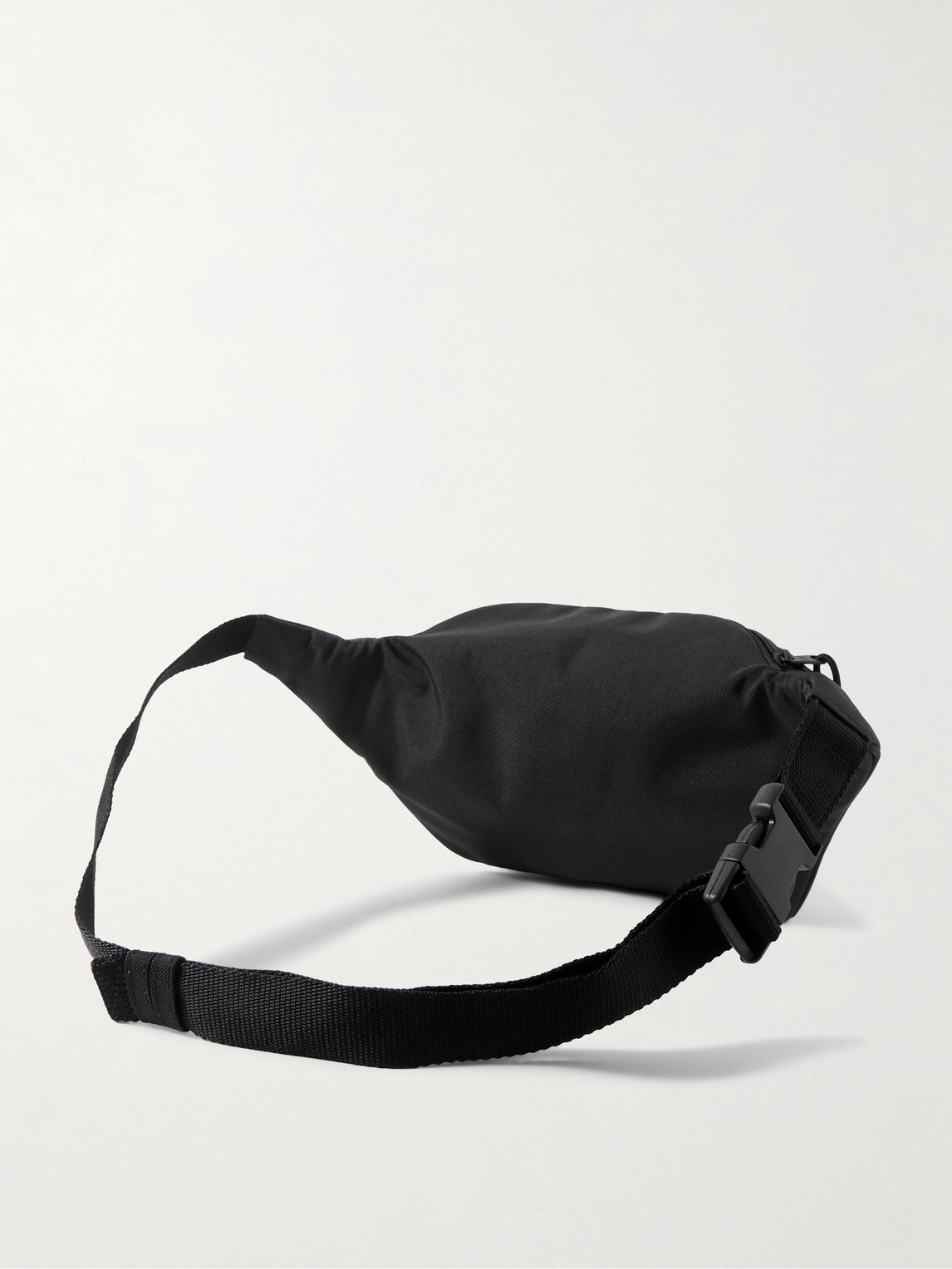 BALENCIAGA EXPLORER LOGO-APPLIQUÉD CANVAS BELT BAG