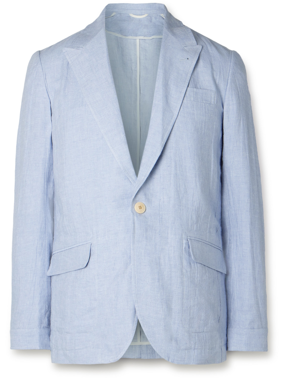 Wyndhams Unstructured Linen Suit Jacket