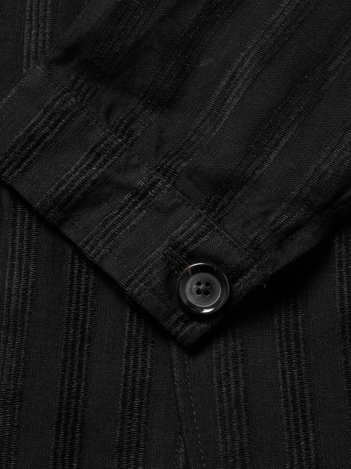 Shop Oliver Spencer Wyndhams Embroidered Linen Suit Jacket In Black
