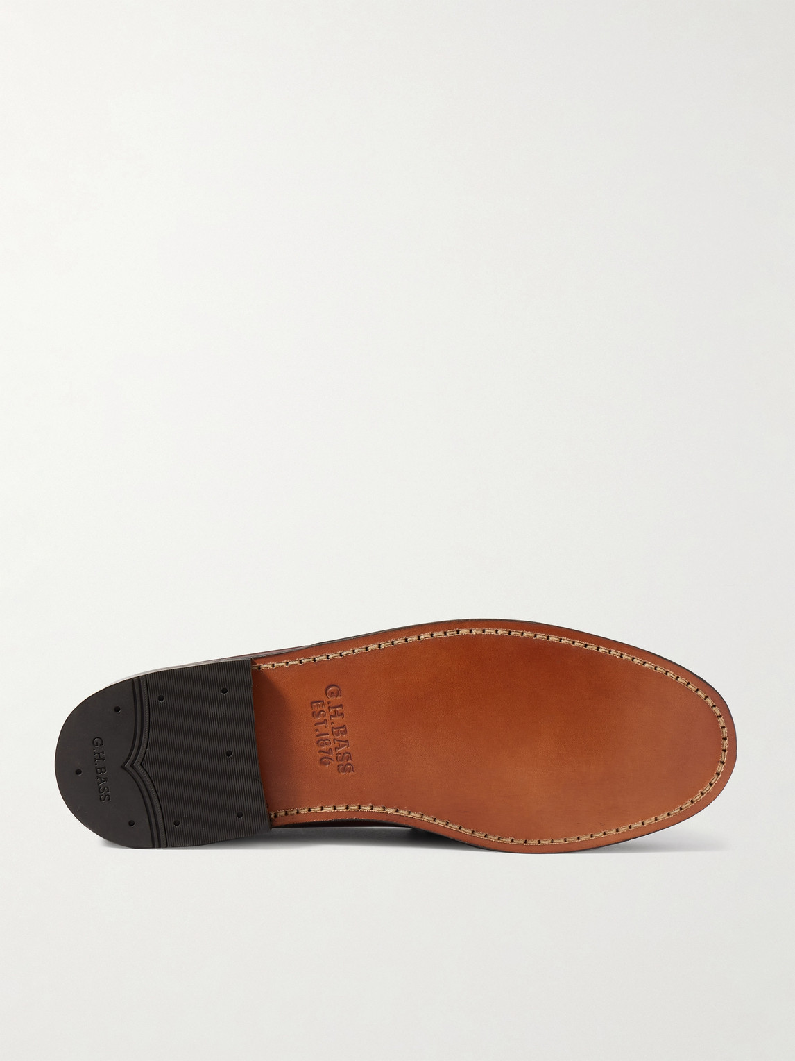 G.H. BASS & CO. WEEJUNS HERITAGE LARSON LEATHER PENNY LOAFERS