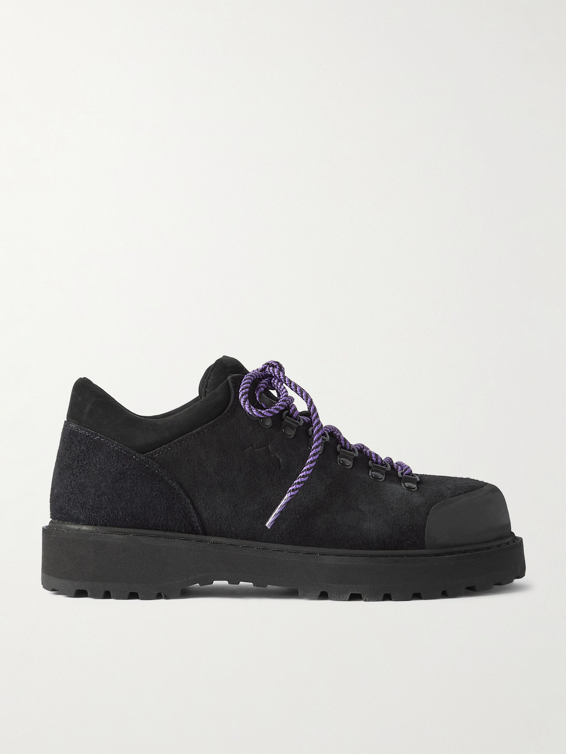 Cornaro Rubber-Trimmed Suede Sneakers