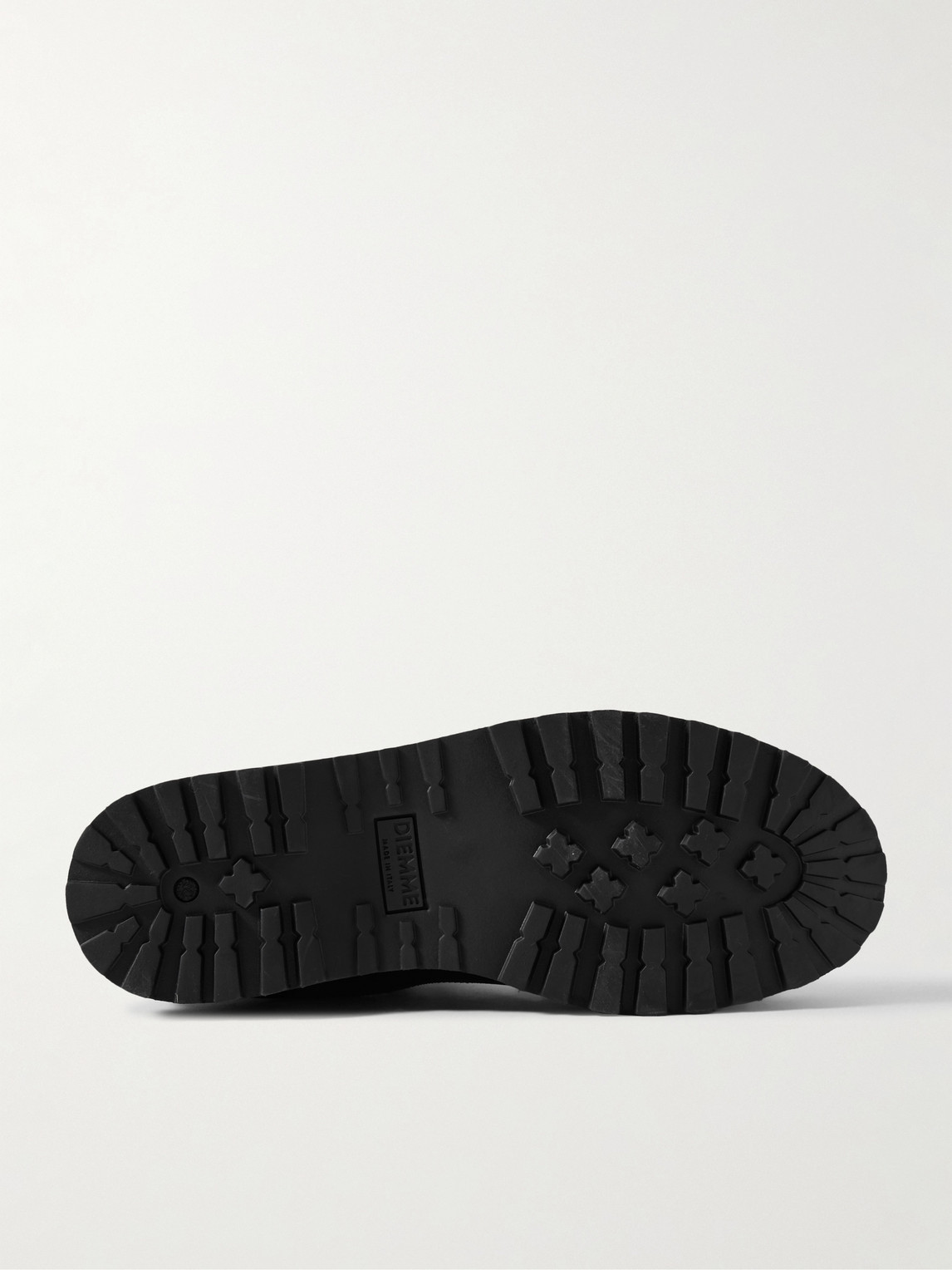 Diemme Roccia Vet Sport Suede And Rubber-trimmed Tech-shell Hiking Boots In Black