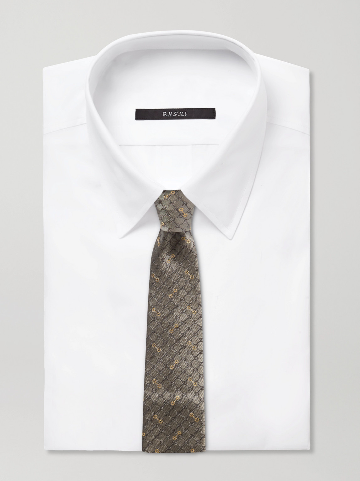 7cm Logo-Embroidered Silk-Jacquard Tie — 2