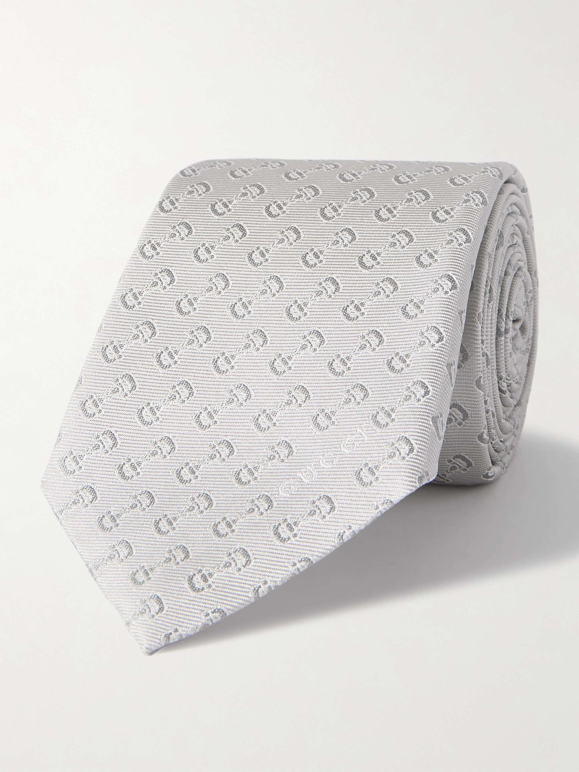 GUCCI 7cm Horsebit Silk-Jacquard Tie for Men | MR PORTER