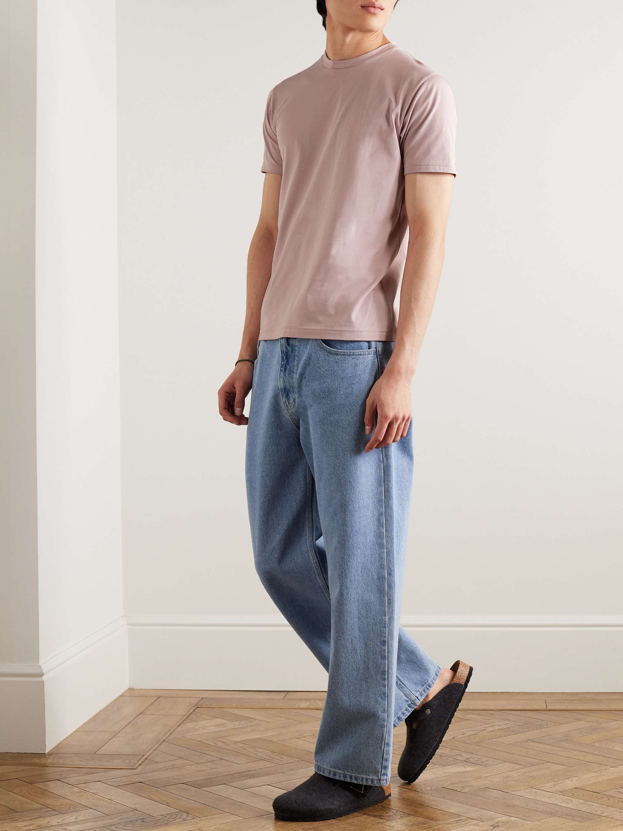 SUNSPEL Riviera Supima Cotton-Jersey T-Shirt