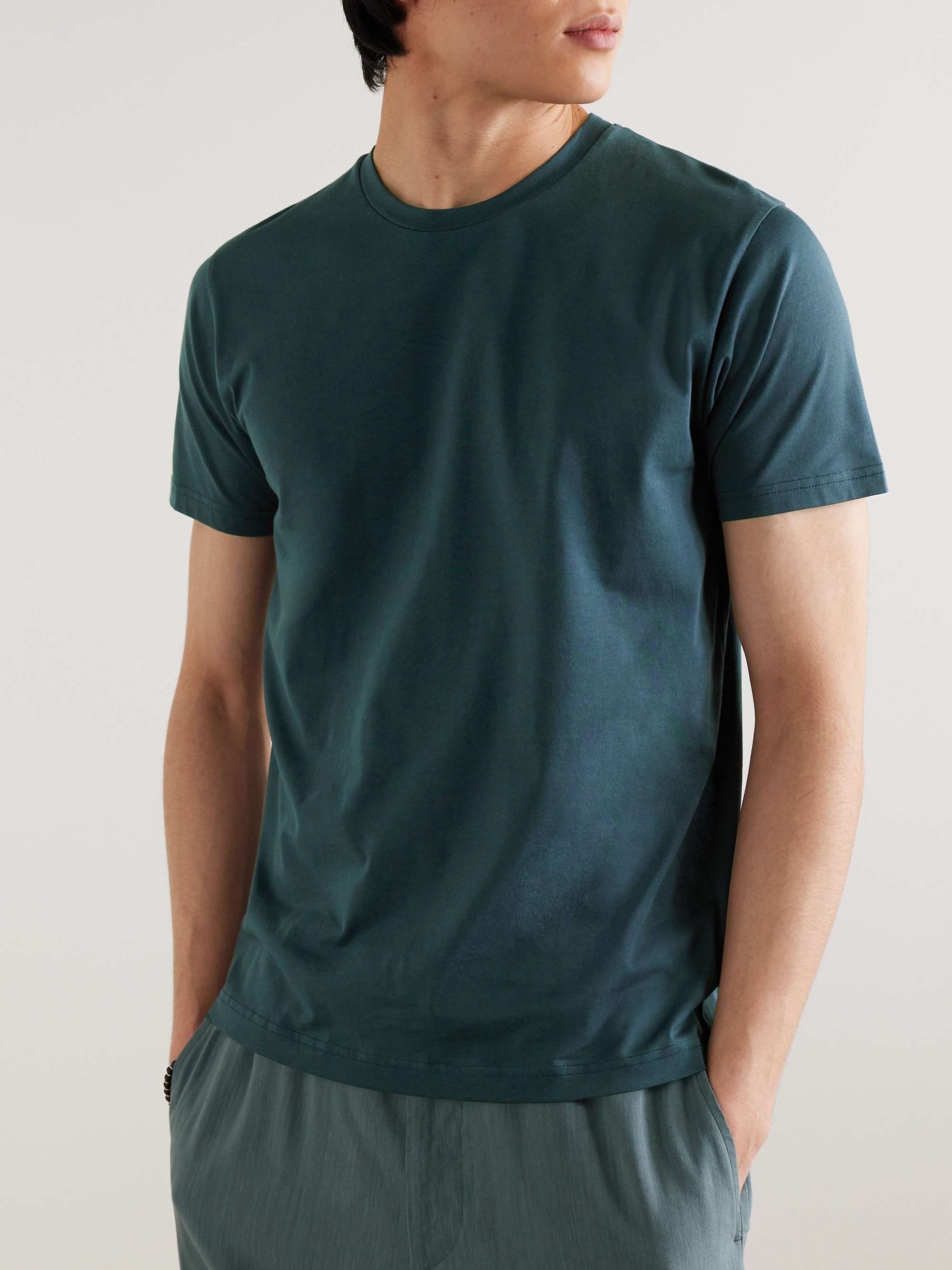 SUNSPEL Riviera Supima Cotton-Jersey T-Shirt