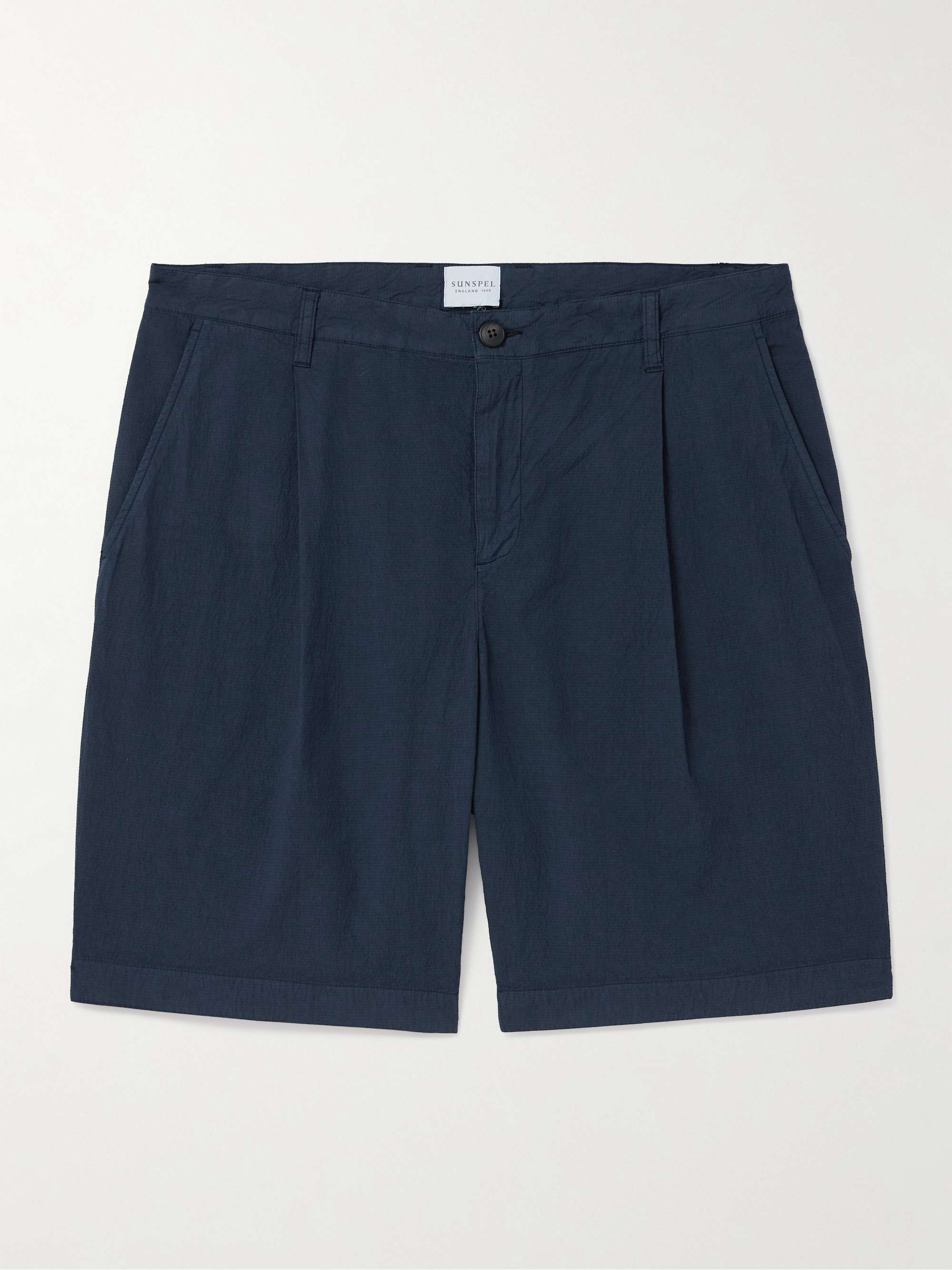Seersucker shorts men hotsell