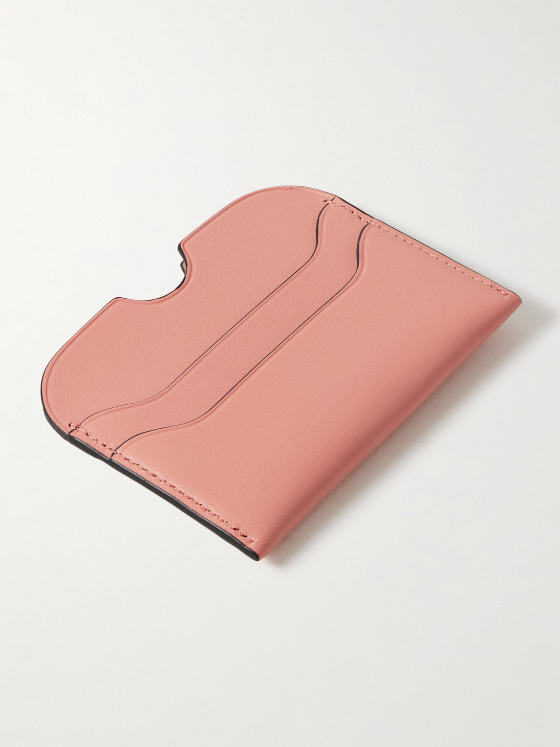 ACNE STUDIOS ELMAS LOGO-PRINT LEATHER CARDHOLDER 
