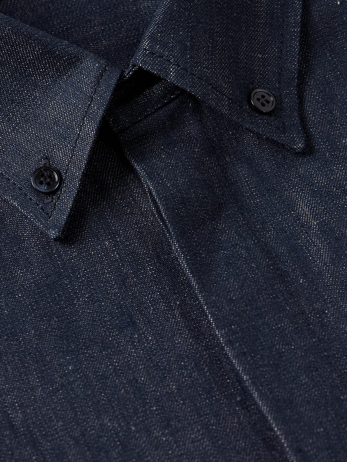  Gabriela Hearst - Cholul Button-down Collar Cotton And Linen-blend Chambray Shirt - Men - Blue - It 44 