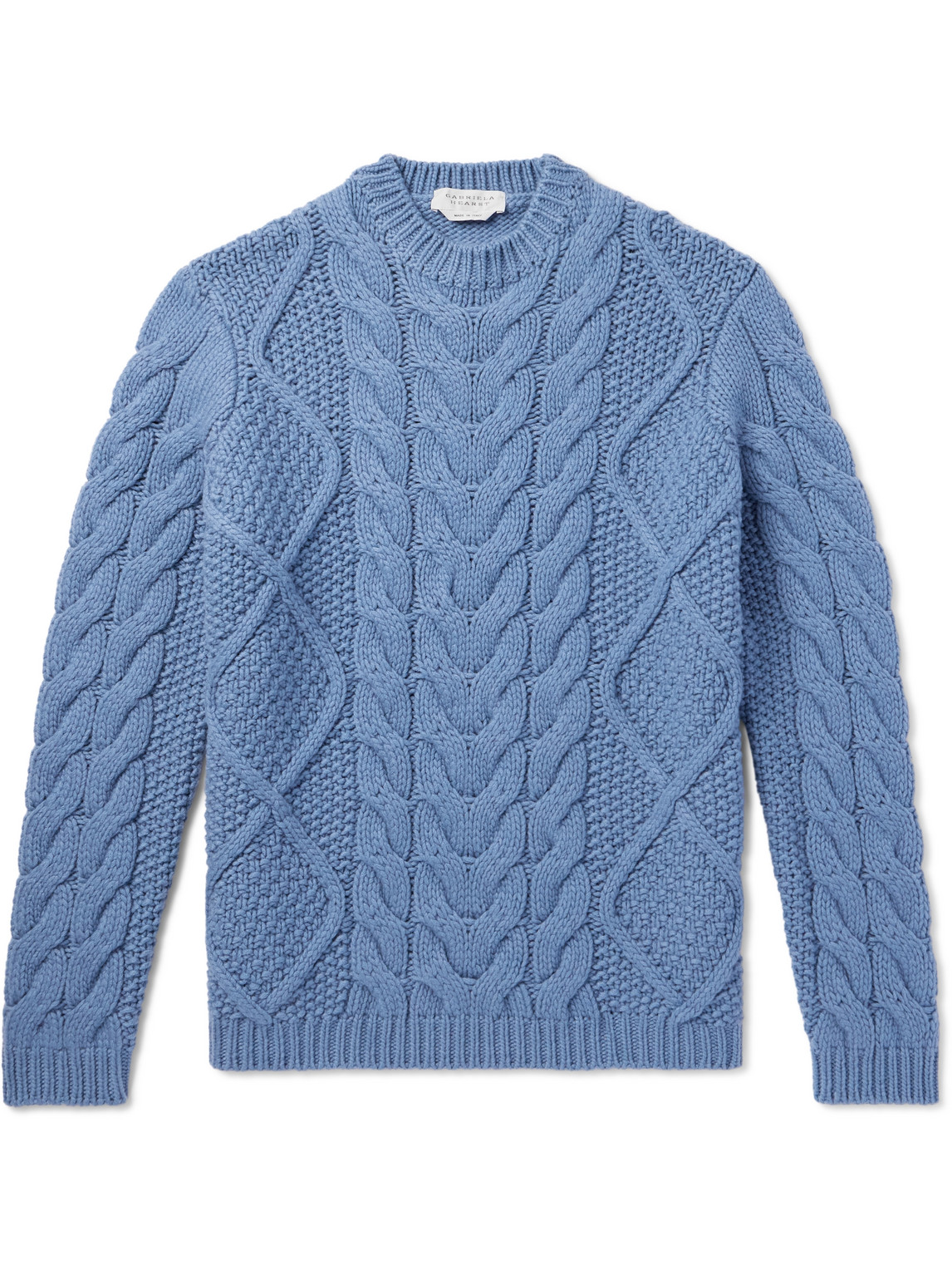Cable-Knit Cashmere Sweater