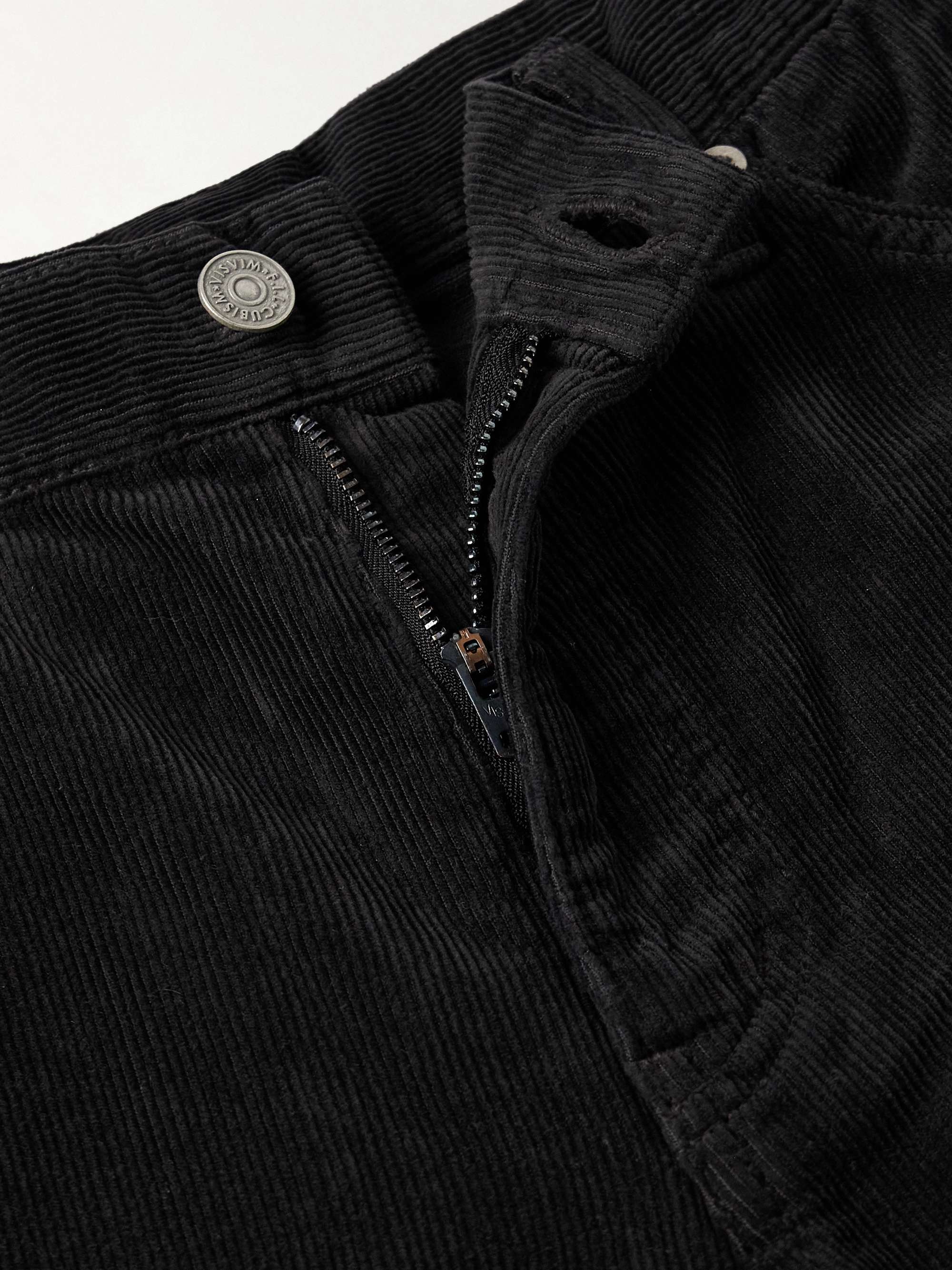 VISVIM Fluxus 19 Slim-Fit Straight-Leg Garment-Dyed Cotton VISVIM Fluxus 19 Slim-Fit Straight-Leg Garment-Dyed Cotton