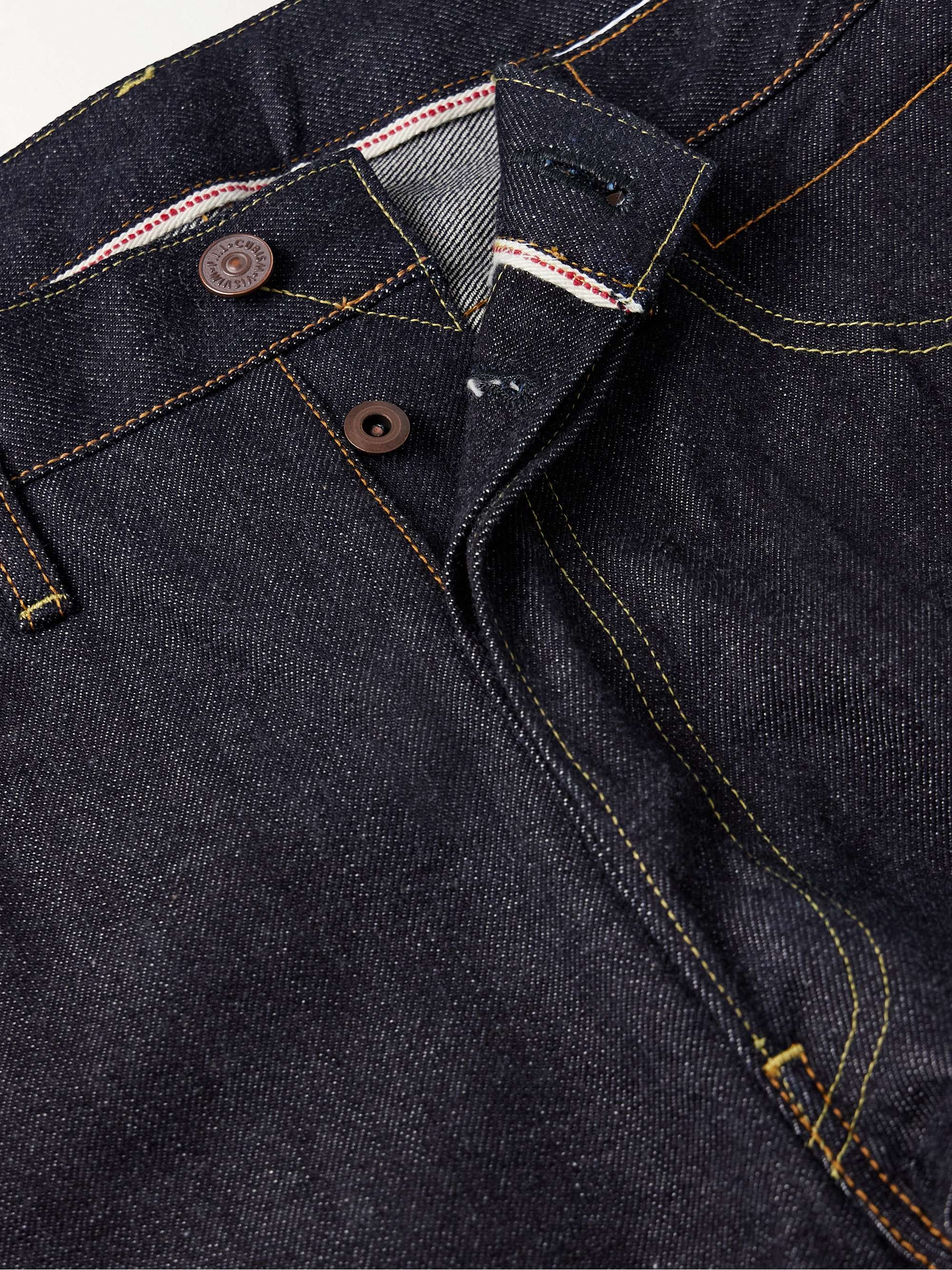 VISVIM Social Sculpture 01 Straight-Leg Selvedge Jeans for