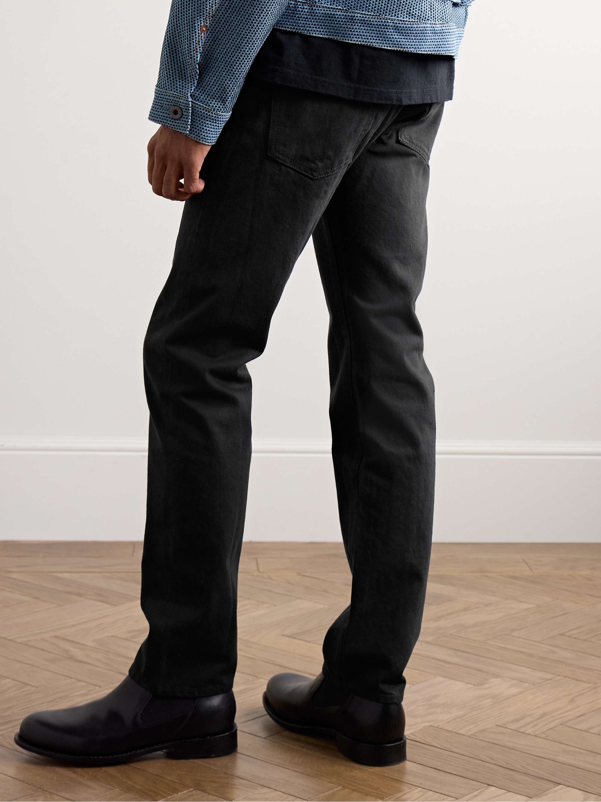 VISVIM Social Sculpture 19 Slim-Fit Straight-Leg Selvedge VISVIM Social Sculpture 19 Slim-Fit Straight-Leg Selvedge