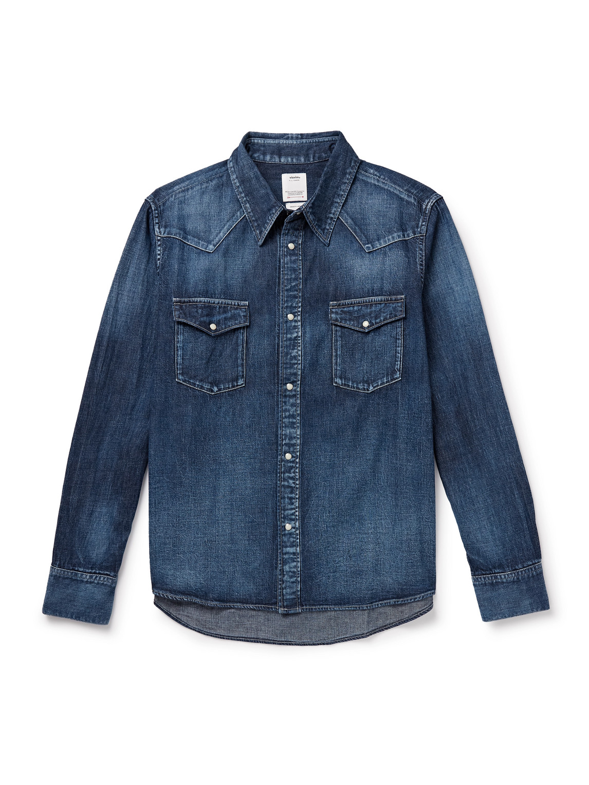 Social Sculpture Denim Western Shirt
