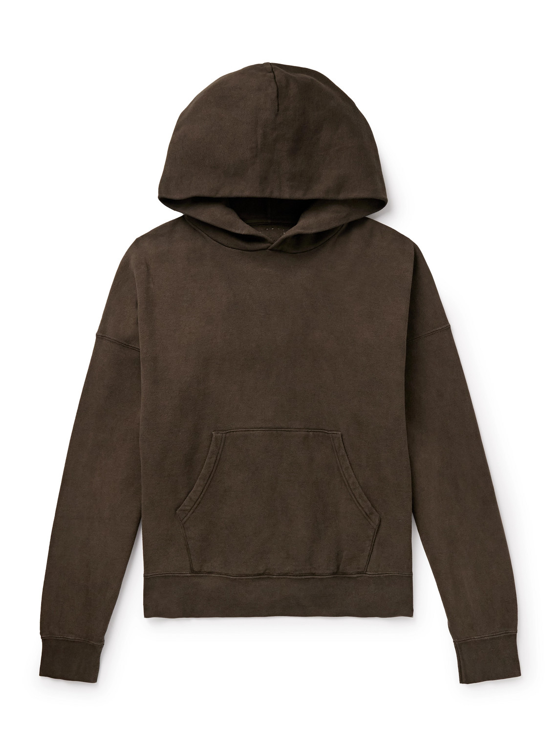 Amplus Garment-Dyed Cotton-Jersey Hoodie