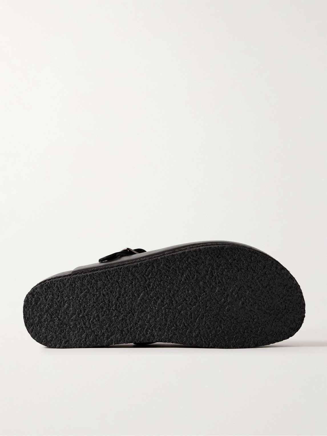 Shop Yuketen Sal-1 Leather Clogs In Black