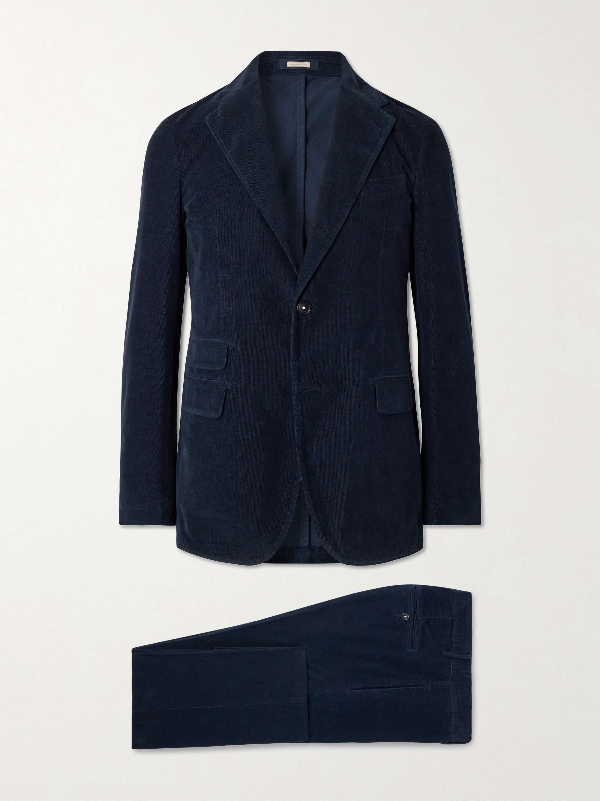 MASSIMO ALBA Sloop Cotton-Corduroy Suit for Men | MR PORTER