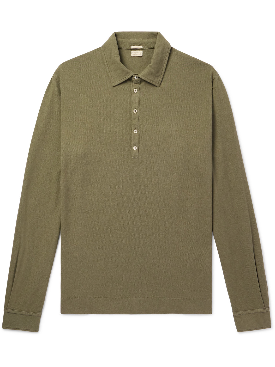 Ischia Cotton and Cashmere-Blend Jersey Polo Shirt