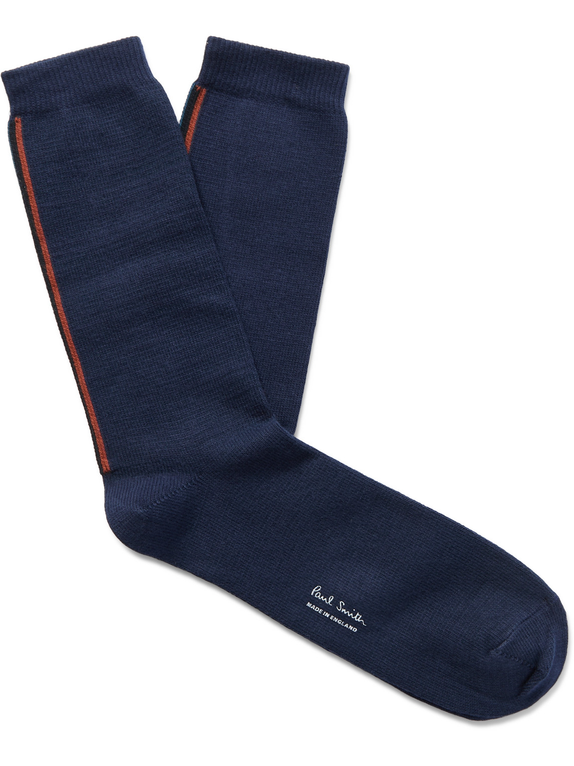 Artist Stripe Cotton-Blend Socks